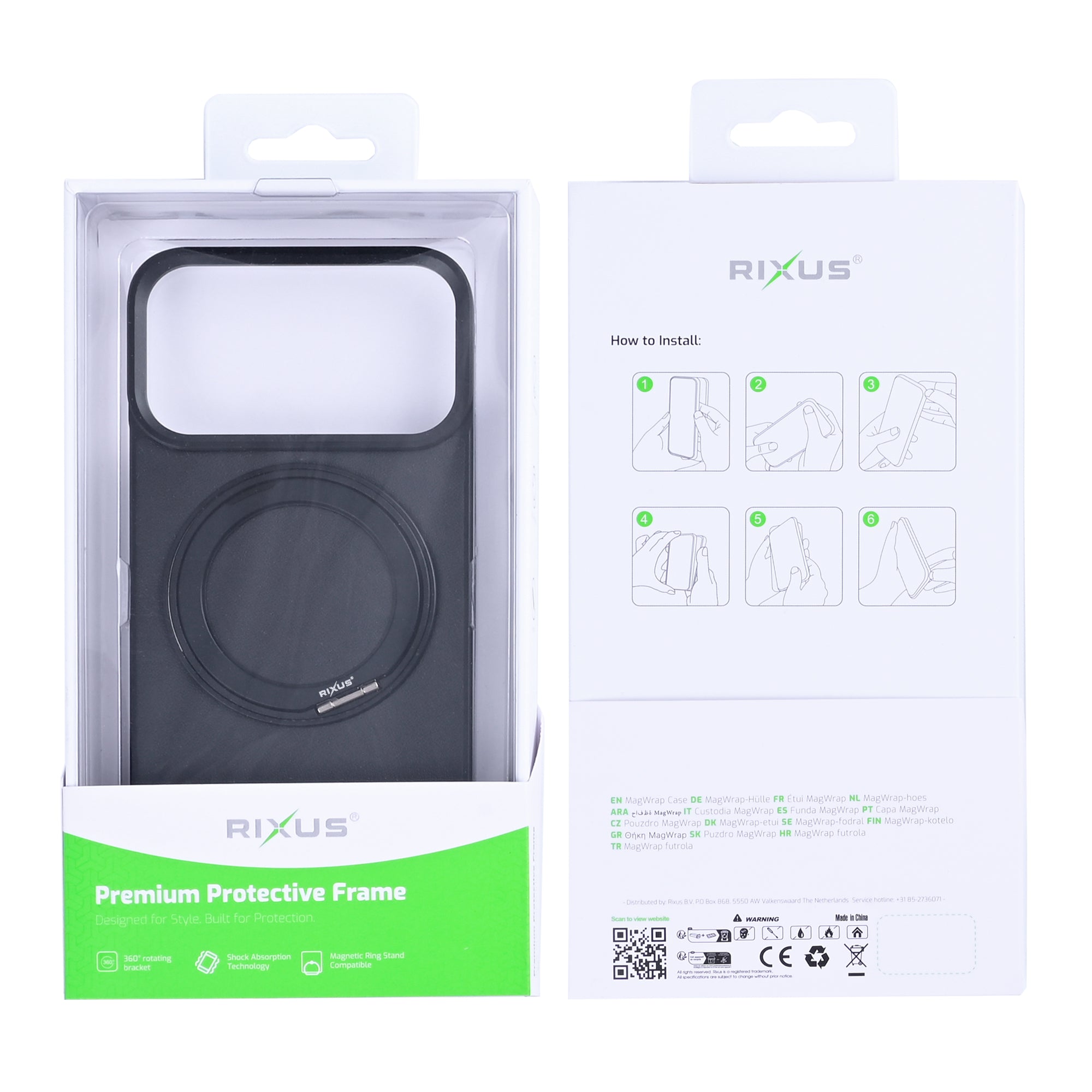 Rixus MagWrap Hülle für iPhone 15 16 17 Modell & Farbe – Bild 33