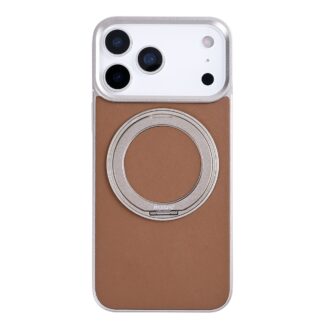 Rixus MagWrap Hülle für iPhone 15 16 17 Modell & Farbe - Modell: iPhone 17 Pro Max - Farbe: Braun