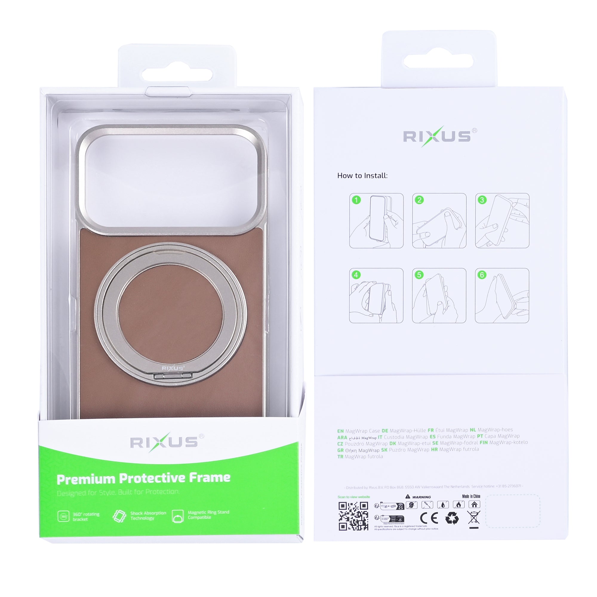 Rixus MagWrap Hülle für iPhone 15 16 17 Modell & Farbe – Bild 49