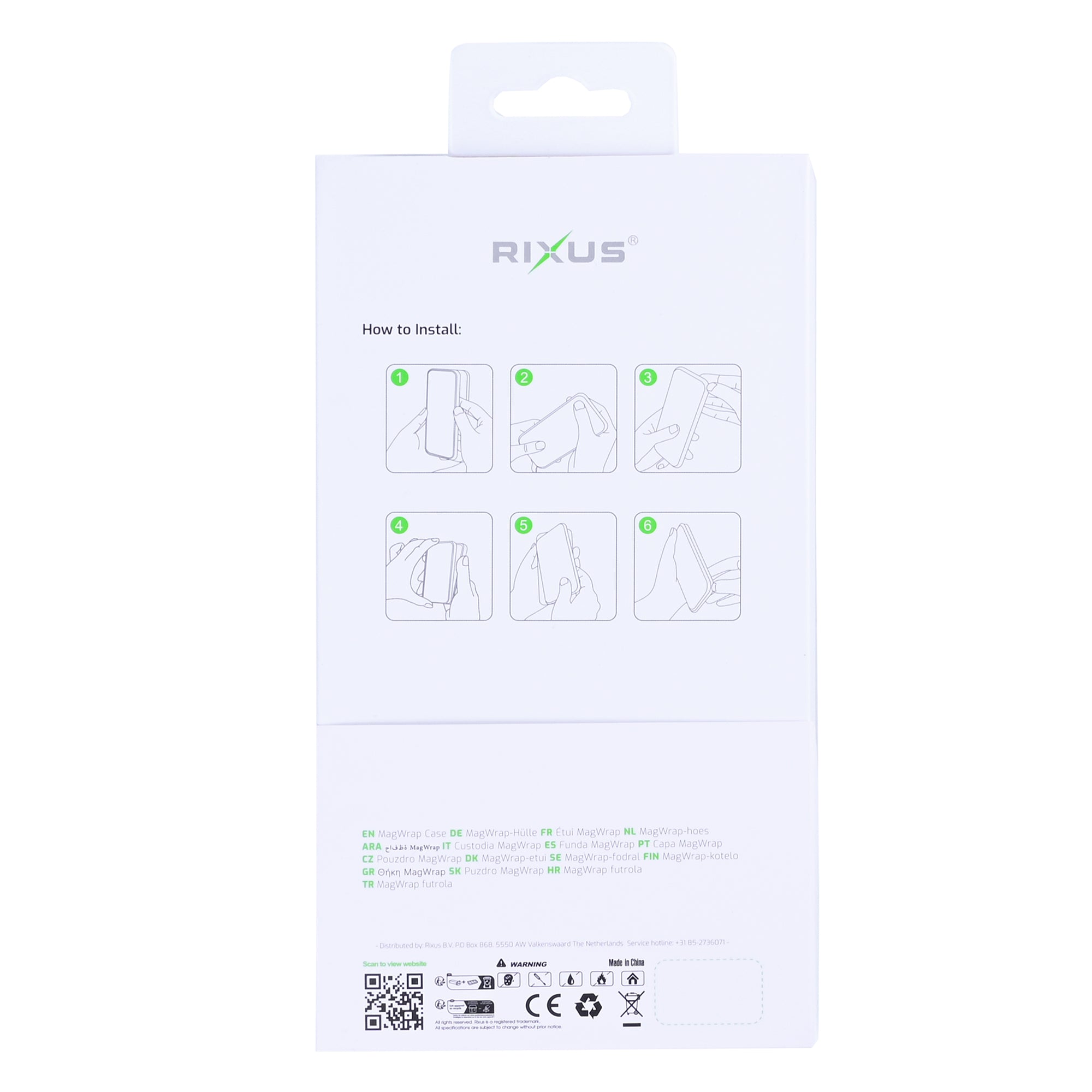 Rixus MagWrap Hülle für Samsung Galaxy S25 Ultra Black – Bild 5