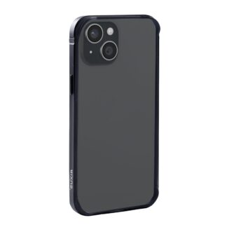 Rixus Crash Guard Schutzhülle für iPhone 15 16 17 Pro Max Modell & Farbwahl - Modell: iPhone 15 - Farbe: Schwarz