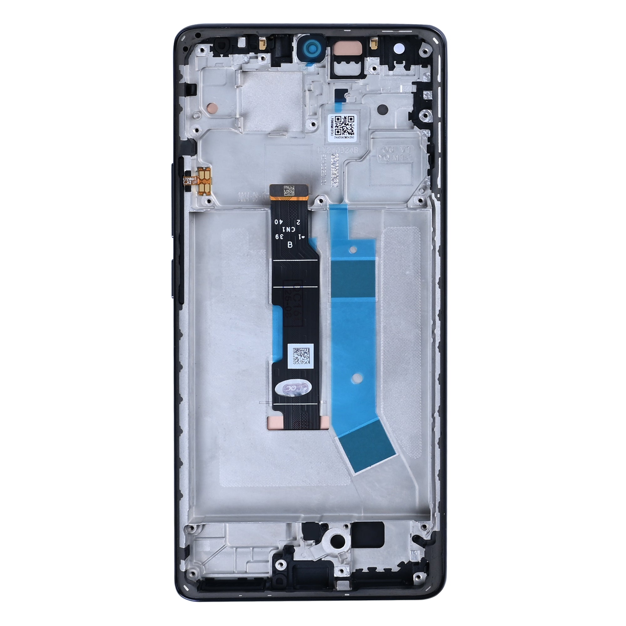 Original OEM Display für Xiaomi Redmi Note 14 Pro 4G mit Rahmen Midnight Black – Bild 2