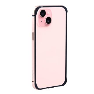 Rixus Crash Guard Schutzhülle für iPhone 15 16 17 Pro Max Modell & Farbwahl - Modell: iPhone 15 - Farbe: Rosa