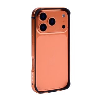 Rixus Crash Guard Schutzhülle für iPhone 15 16 17 Pro Max Modell & Farbwahl - Modell: iPhone 17 Pro - Farbe: Orange