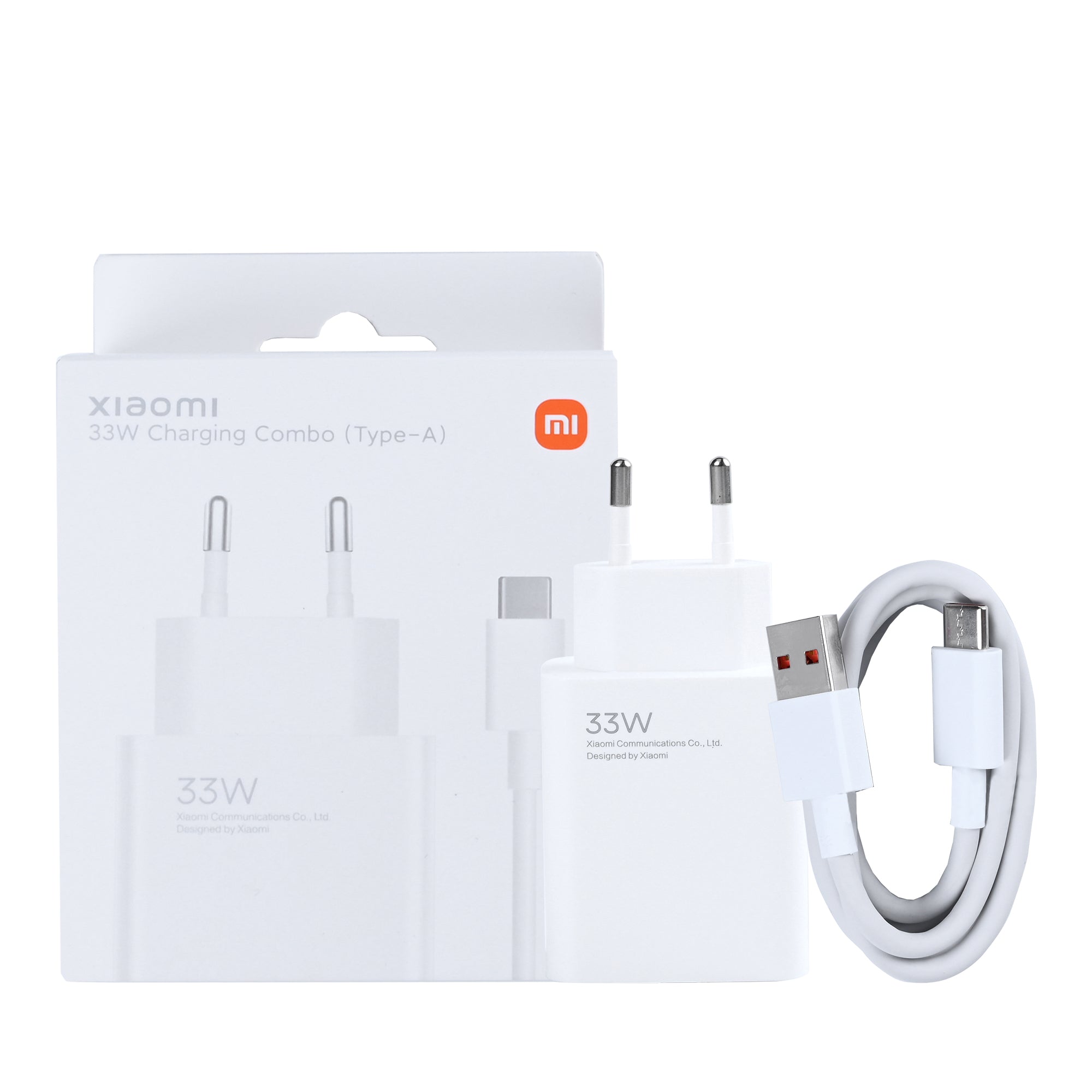 Xiaomi Charging Combo MDY-11-EZ USB-A 100cm 33W White Original Verkaufsverpackung