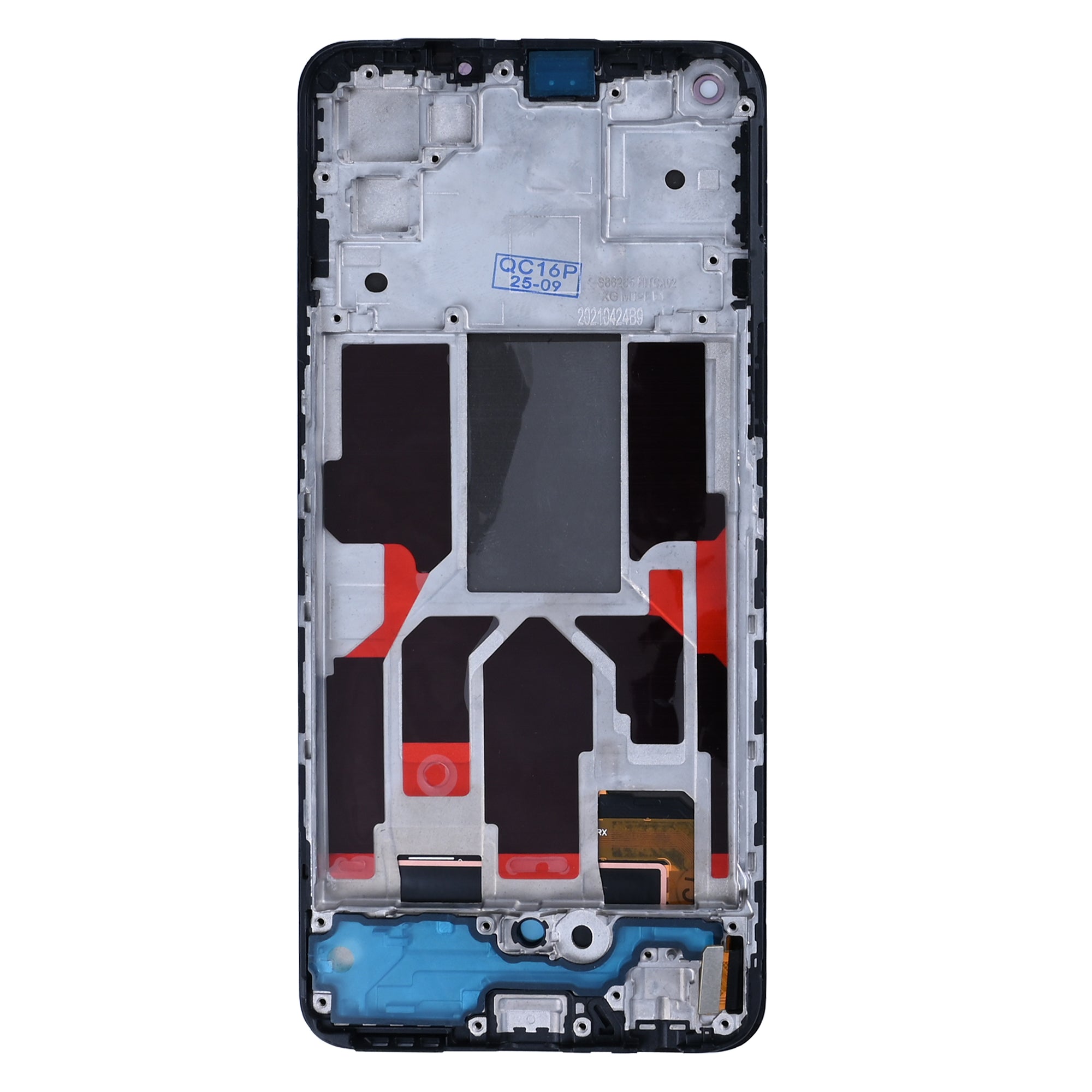 OEM Display für Realme GT Master mit Rahmen Schwarz – Bild 3