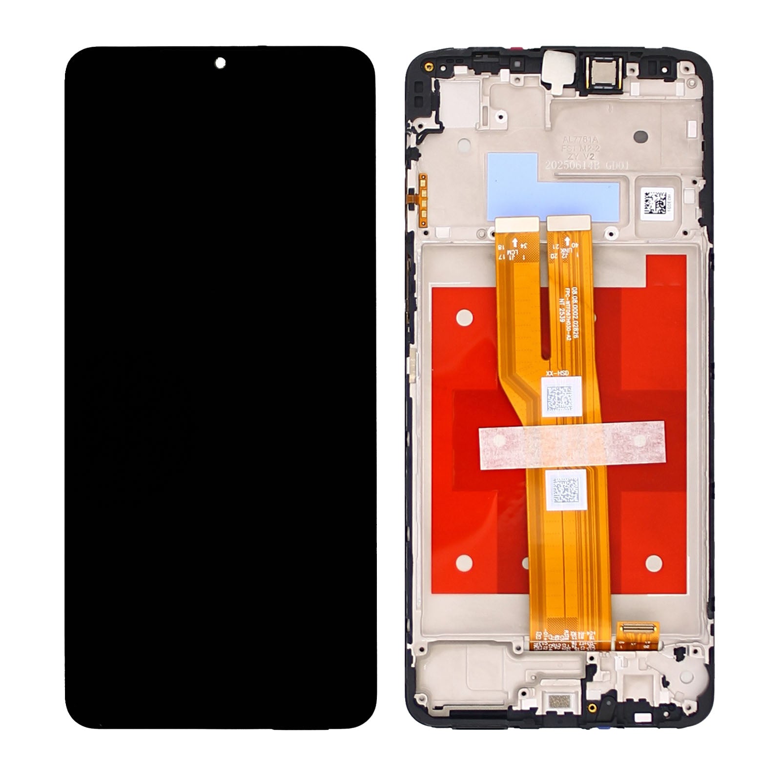 Samsung Original Service Pack Display Galaxy A07 4G A075F mit Rahmen Grey – Bild 5