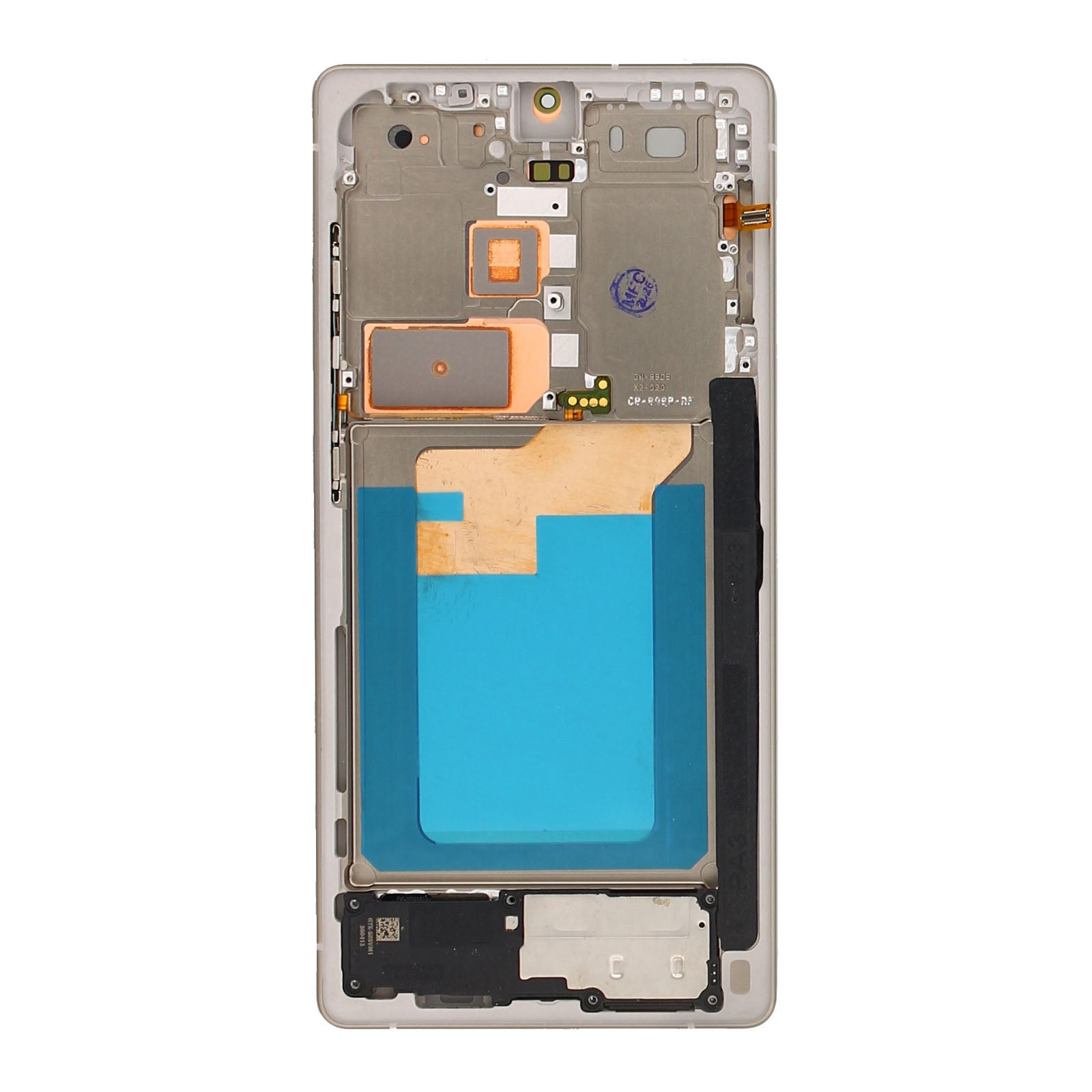Samsung Original Service Pack Display Galaxy S25 Ultra S938B mit Rahmen Gold – Bild 3