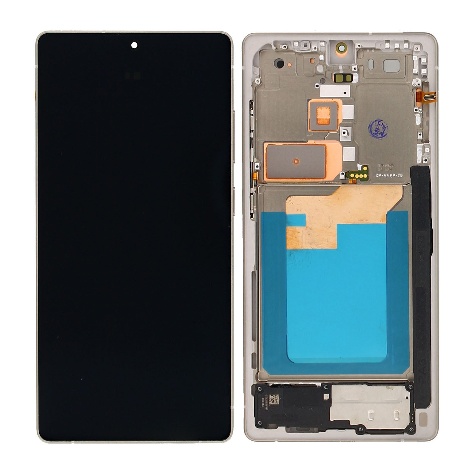 Samsung Original Service Pack Display Galaxy S25 Ultra S938B mit Rahmen Gold – Bild 5