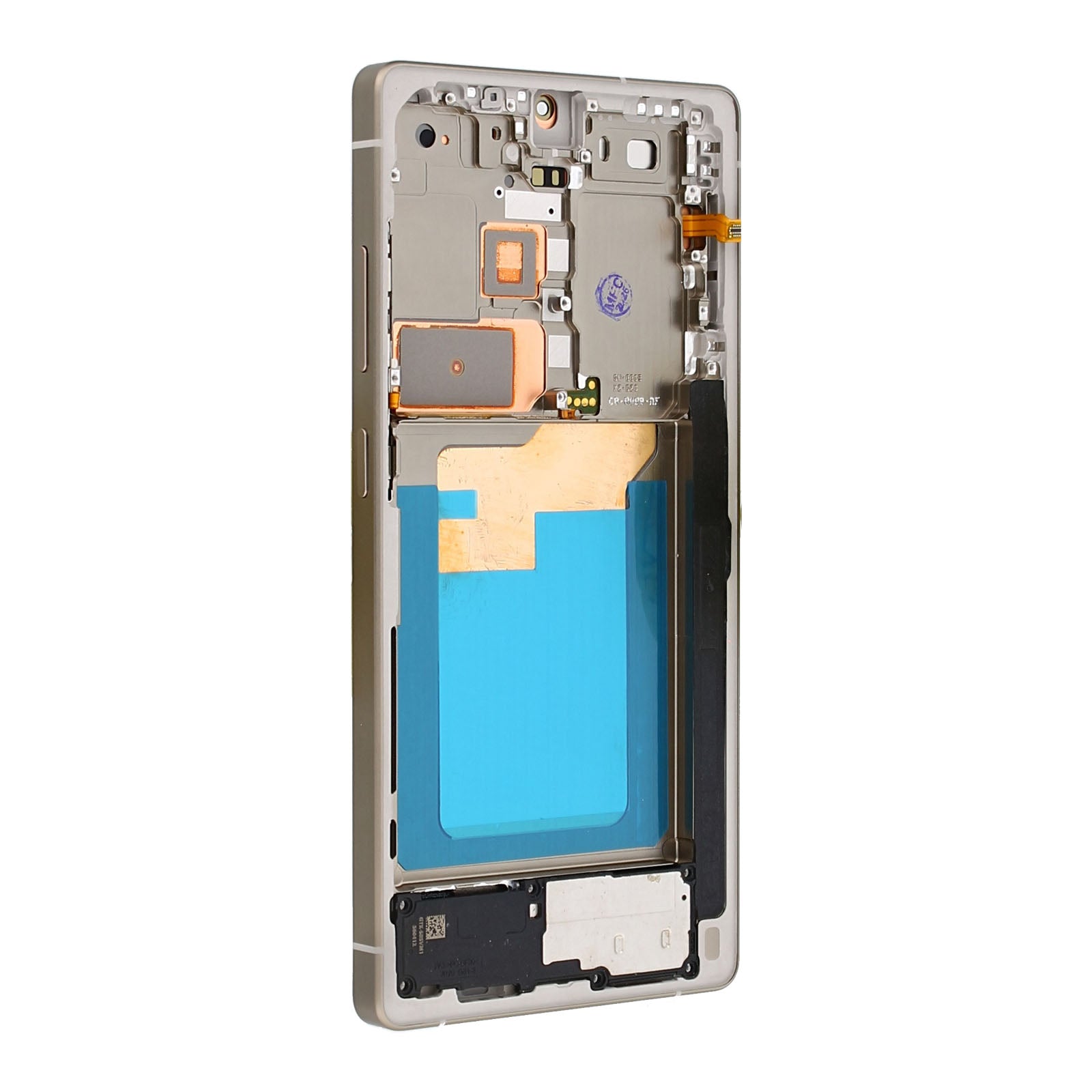 Samsung Original Service Pack Display Galaxy S25 Ultra S938B mit Rahmen Gold – Bild 4