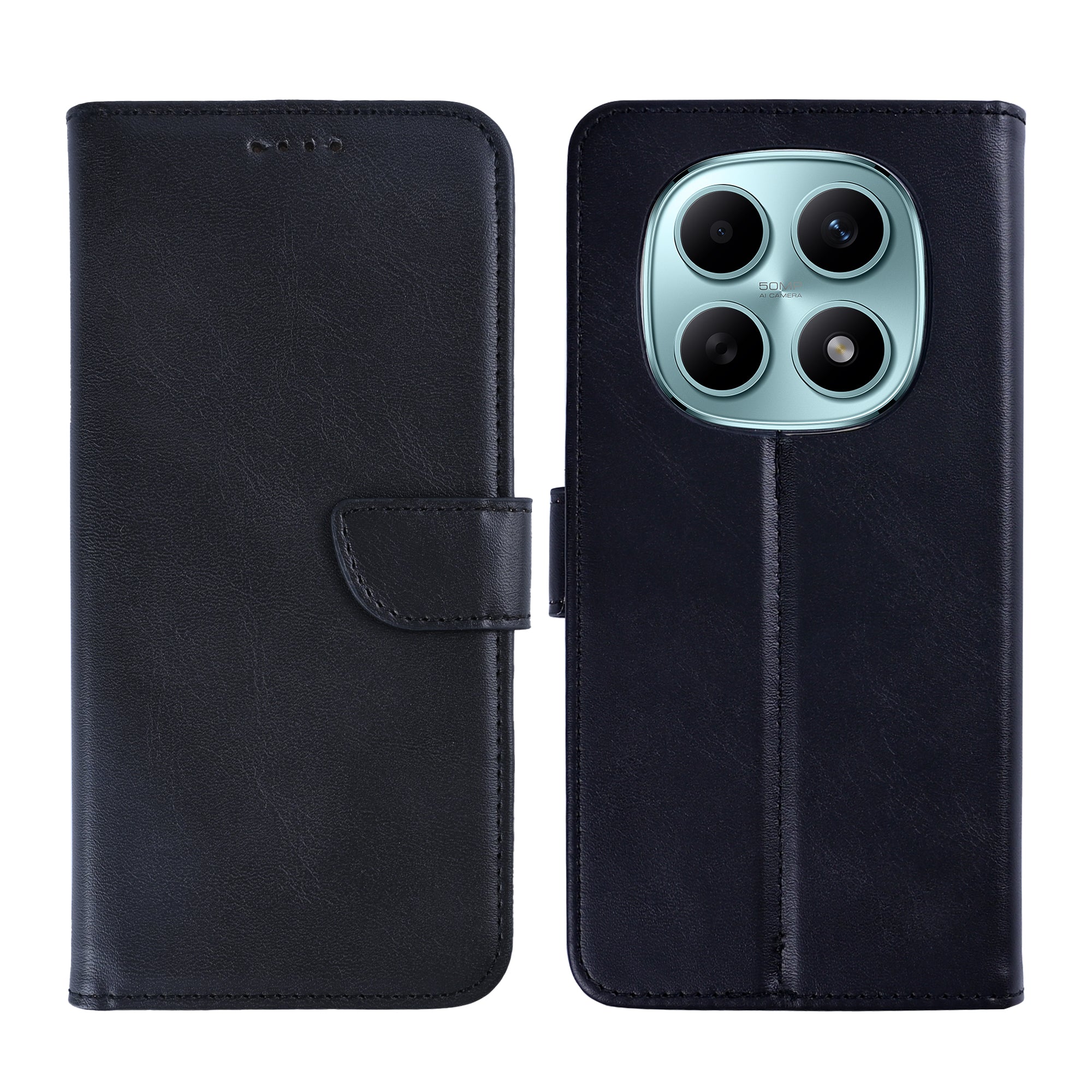 Rixus Buchhülle für Xiaomi Redmi Note 15 Black – Bild 3