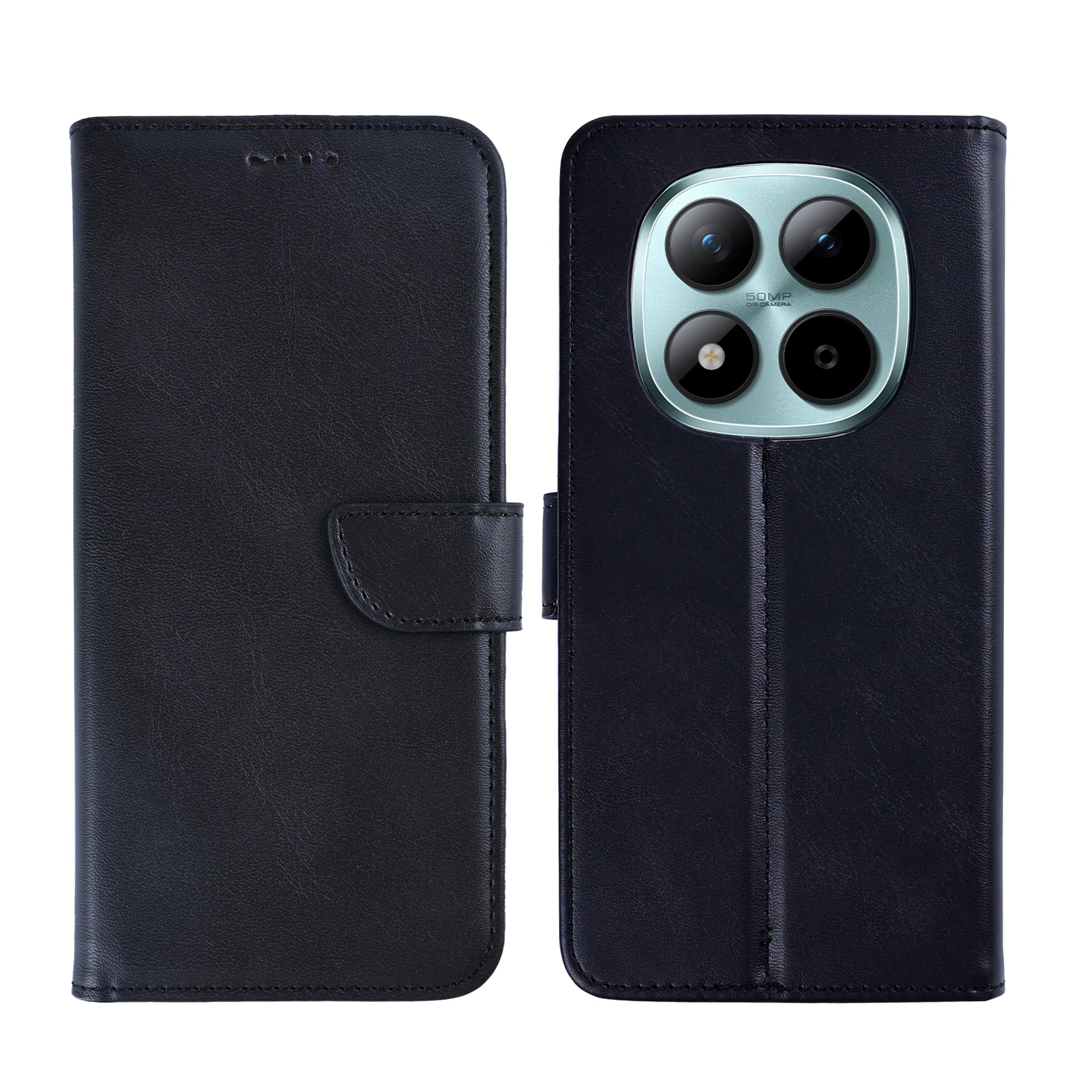 Rixus Buchhülle für Xiaomi Redmi Note 15 Pro Plus Black – Bild 3