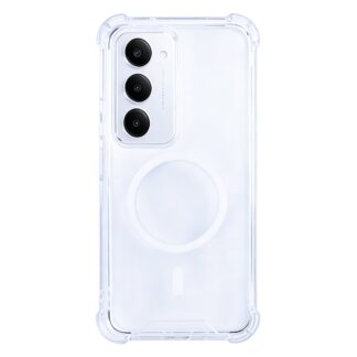Rixus Anti-Burst Hülle mit MagSafe kompatibel für Xiaomi Redmi 15 Transparent