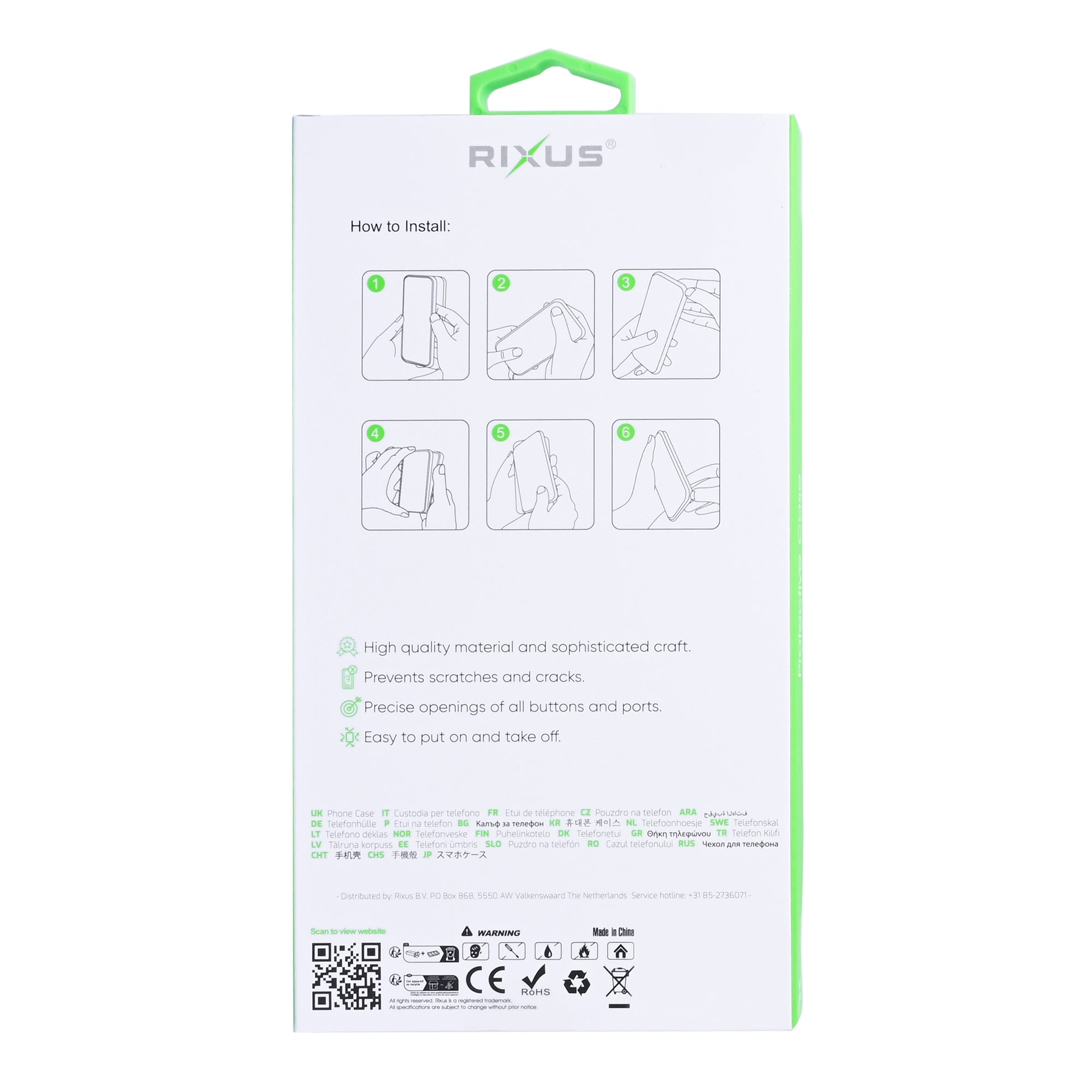 Rixus Anti-Burst Hülle mit MagSafe kompatibel für Xiaomi Redmi 15C Transparent – Bild 5