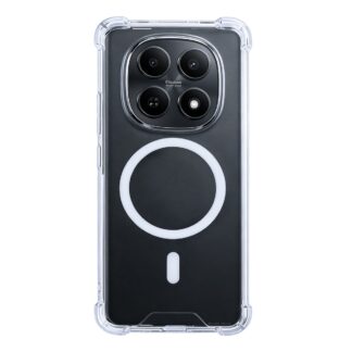 Rixus Anti-Burst Hülle mit MagSafe kompatibel für Xiaomi Redmi Note 15 Transparent