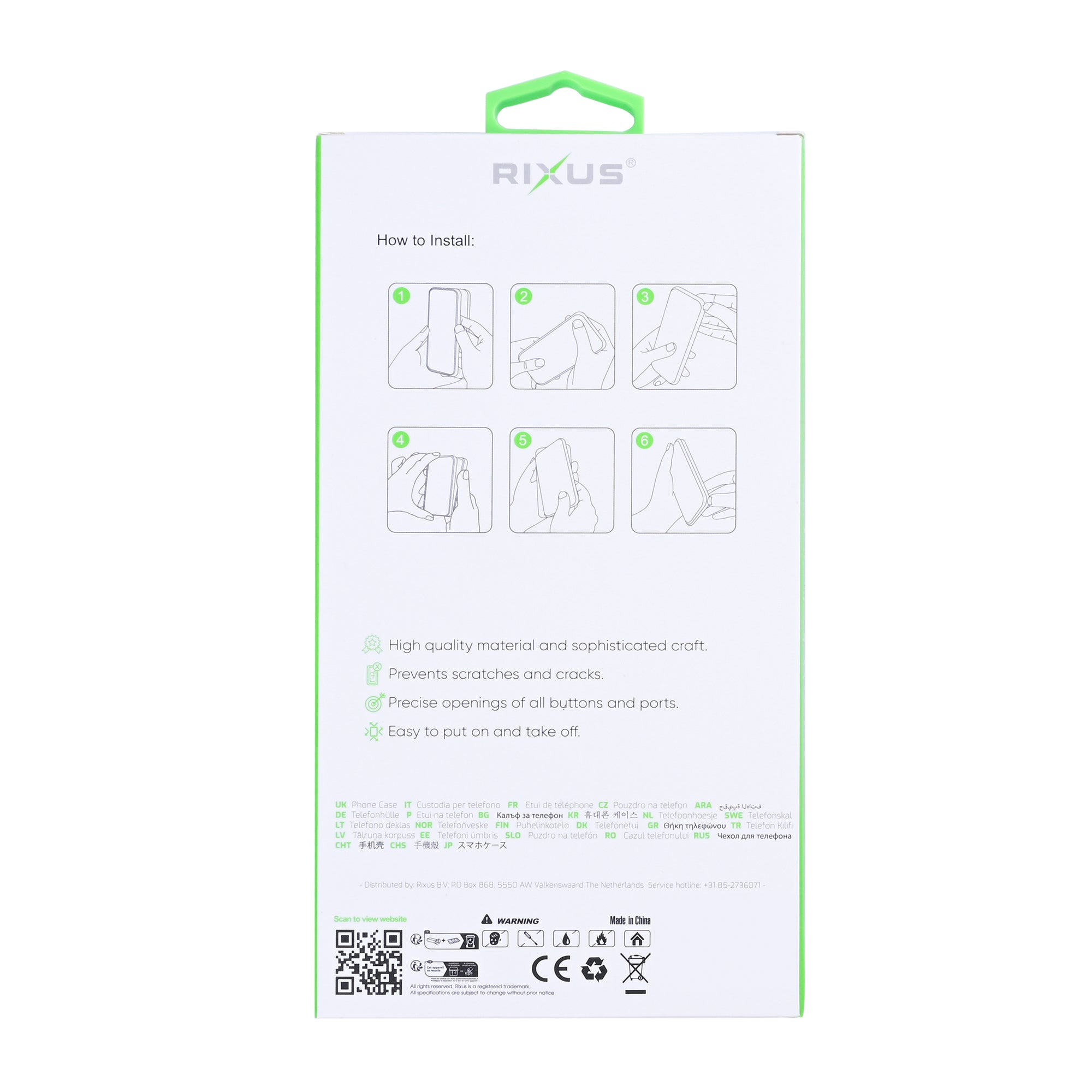 Rixus Anti-Burst Hülle mit MagSafe kompatibel für Xiaomi Redmi Note 15 Pro Plus Transparent – Bild 5