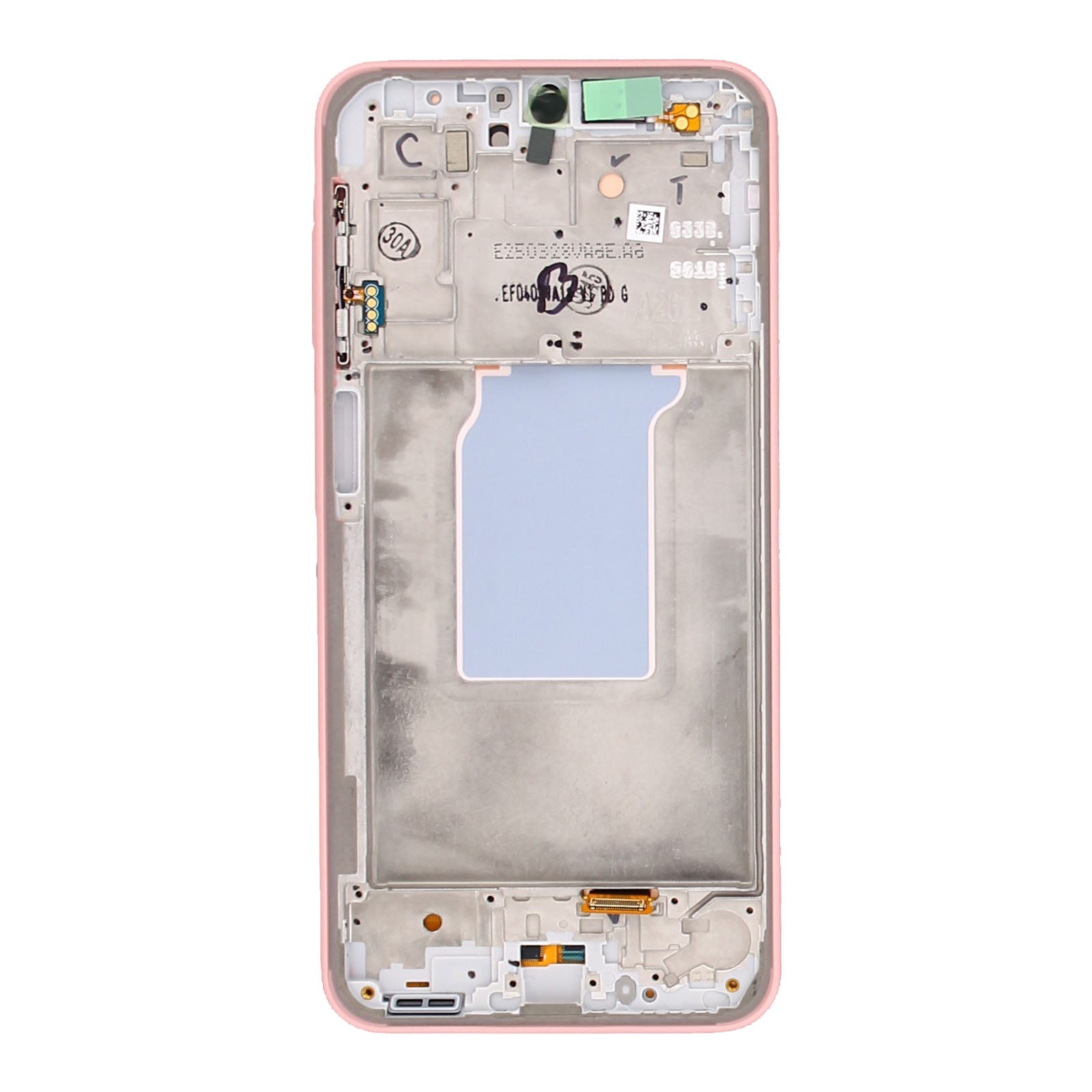 Samsung Original Service Pack Display Galaxy A26 A266B mit Rahmen Peach Pink – Bild 3