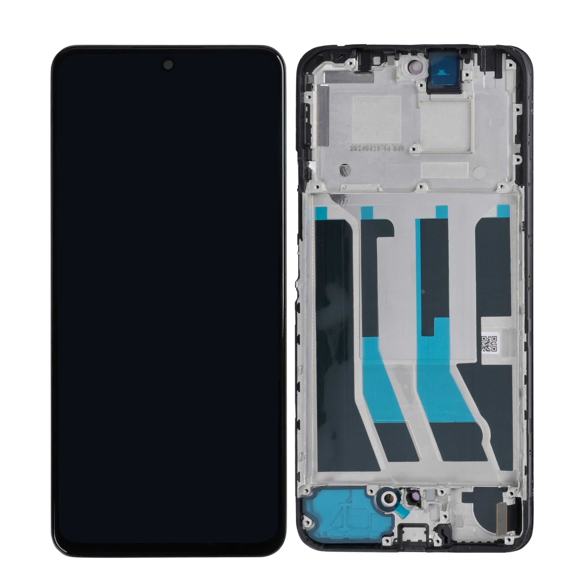 OEM Display für Realme 12 Plus mit Rahmen Schwarz – Bild 4