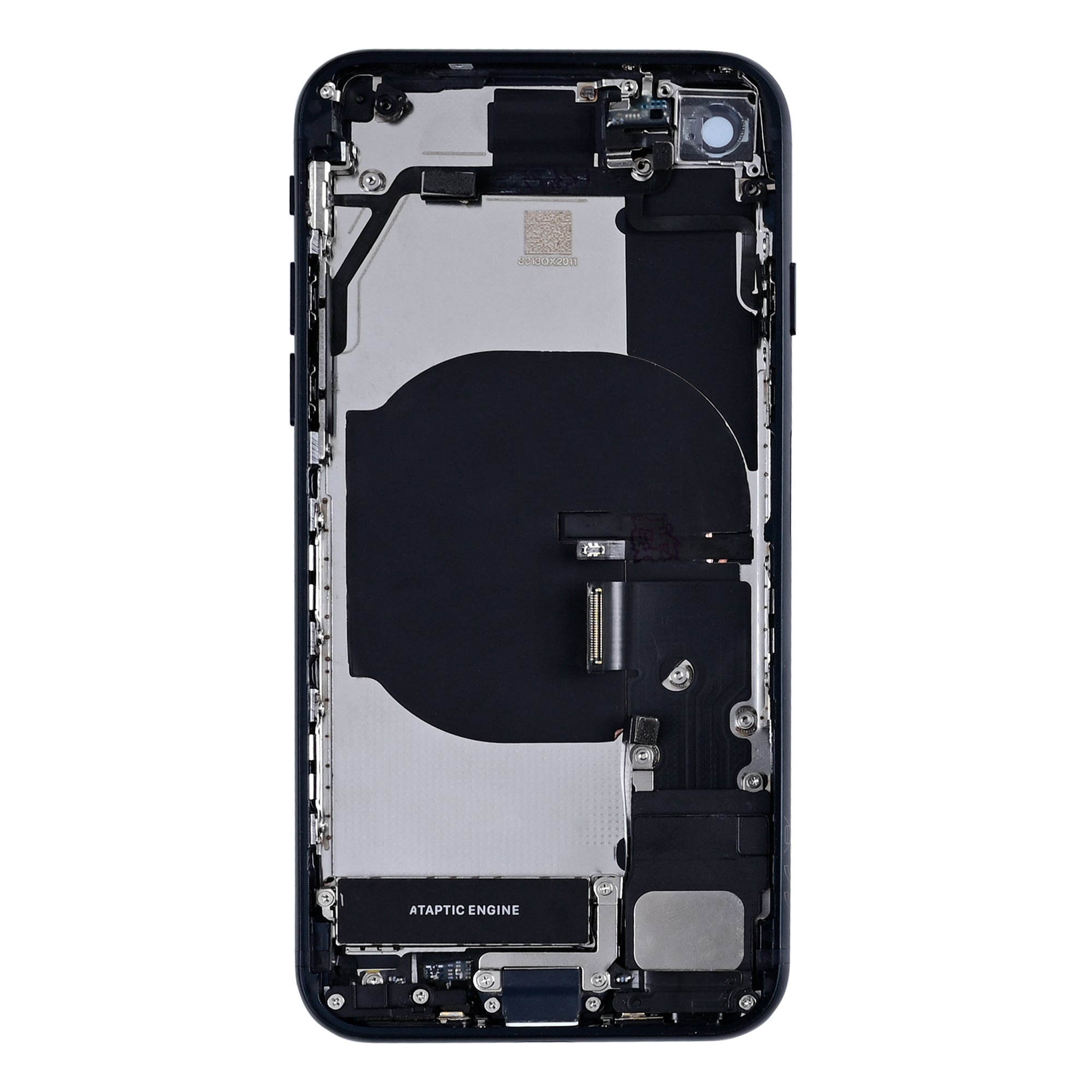 Für Apple iPhone SE (2022) Gehäuse mit Kleinteilen Midnight OEM – Bild 2