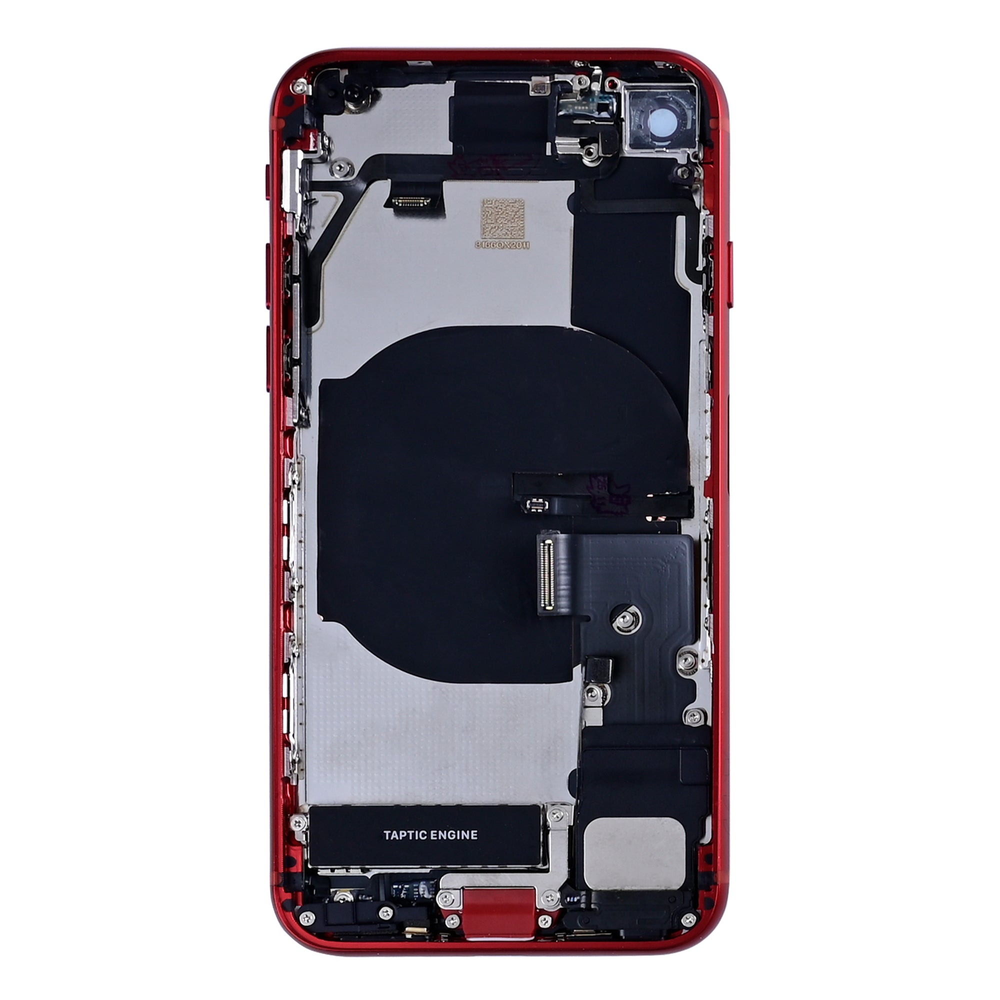 Für Apple iPhone SE (2022) Gehäuse mit Kleinteilen Red OEM – Bild 2