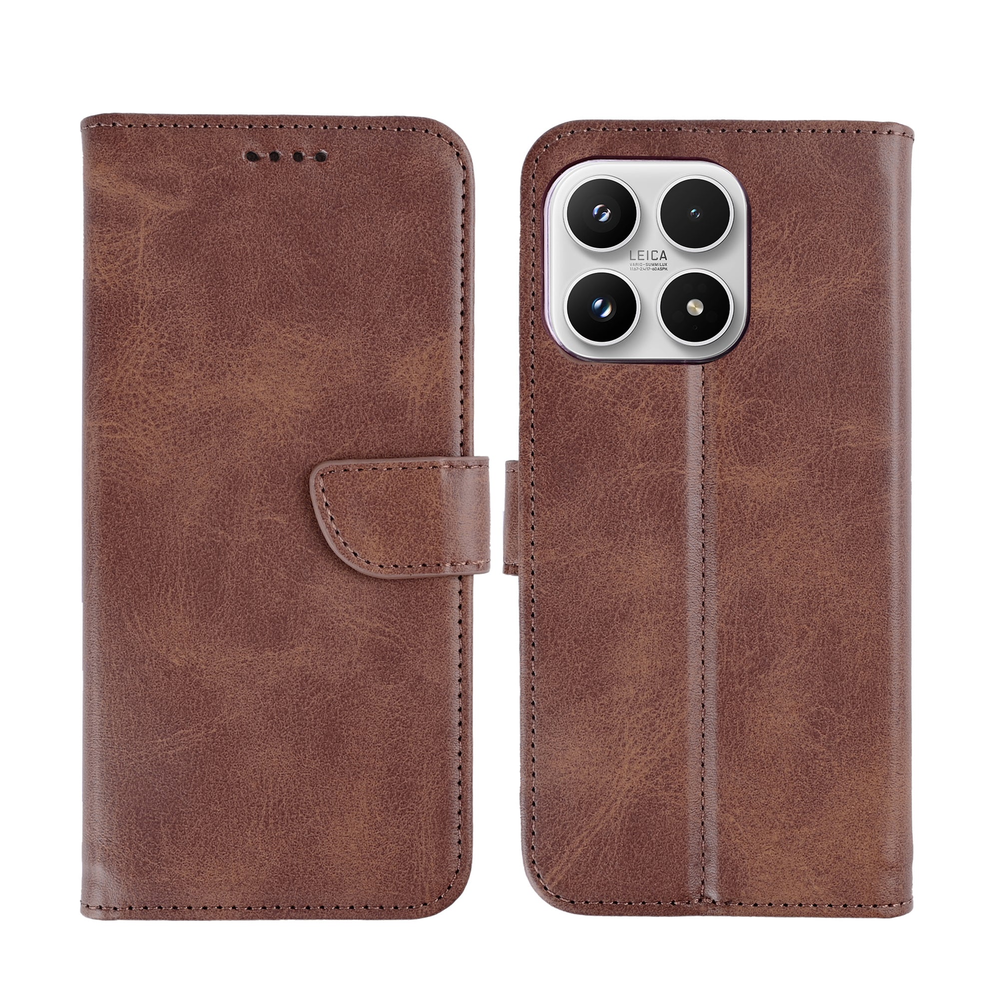 Rixus Buchhülle für Xiaomi 17 Brown – Bild 3
