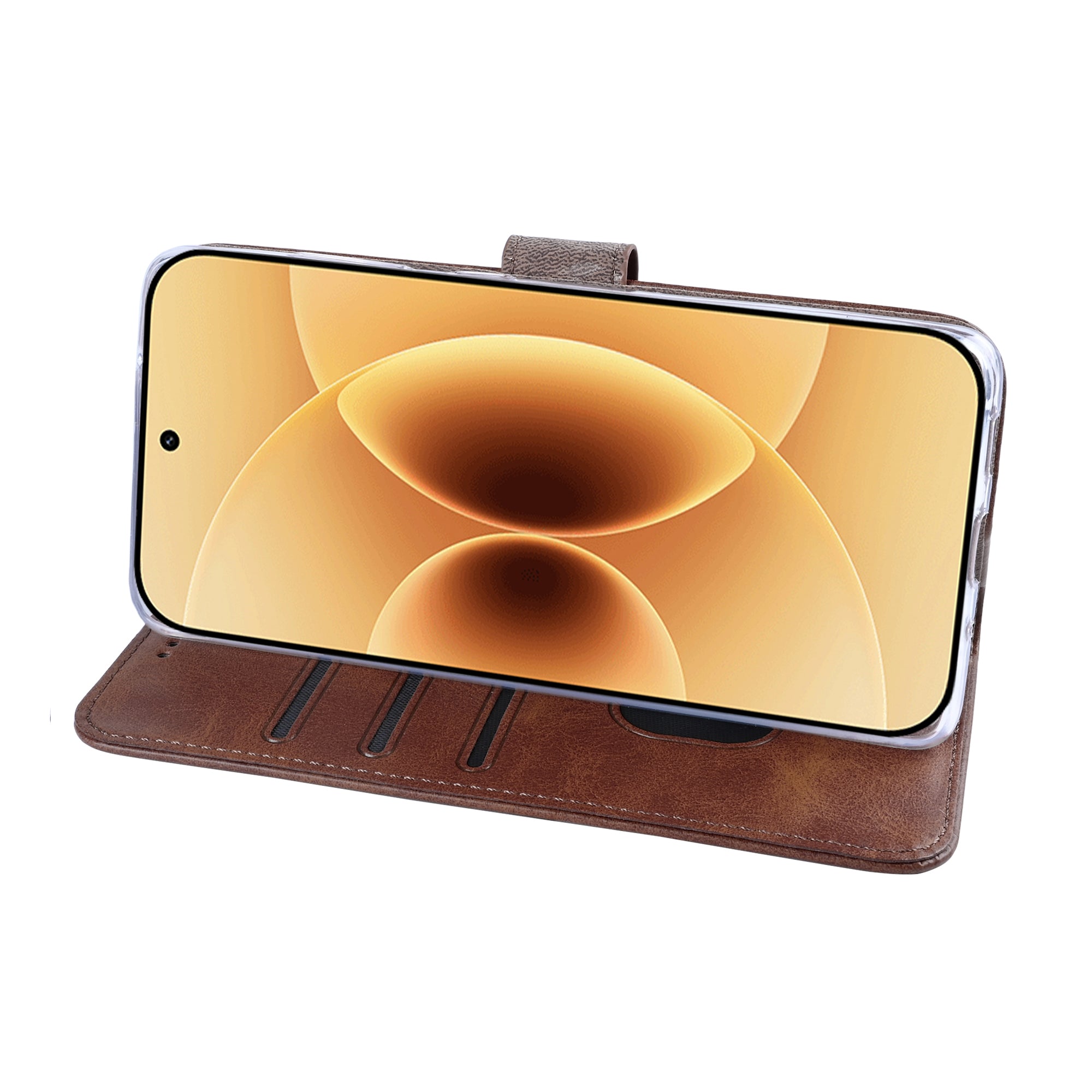 Rixus Buchhülle für Xiaomi 17 Brown – Bild 6