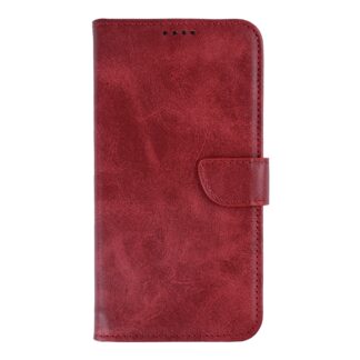 Rixus Buchhülle für Xiaomi 17 Dark Red