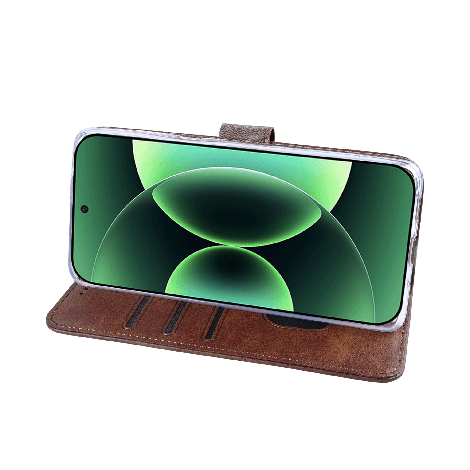 Rixus Buchhülle für Xiaomi 17 Pro Brown – Bild 6