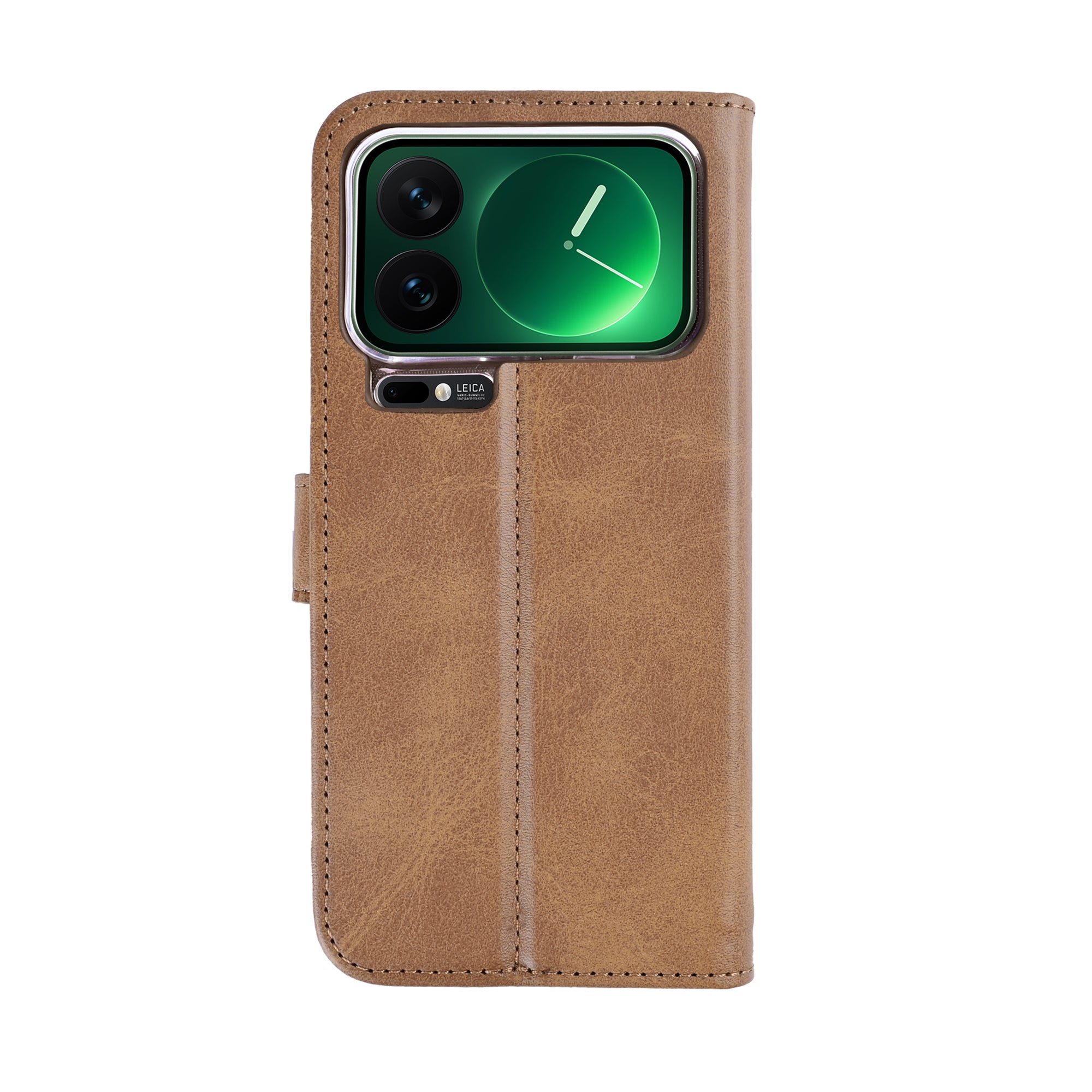 Rixus Buchhülle für Xiaomi 17 Pro Light Brown – Bild 2