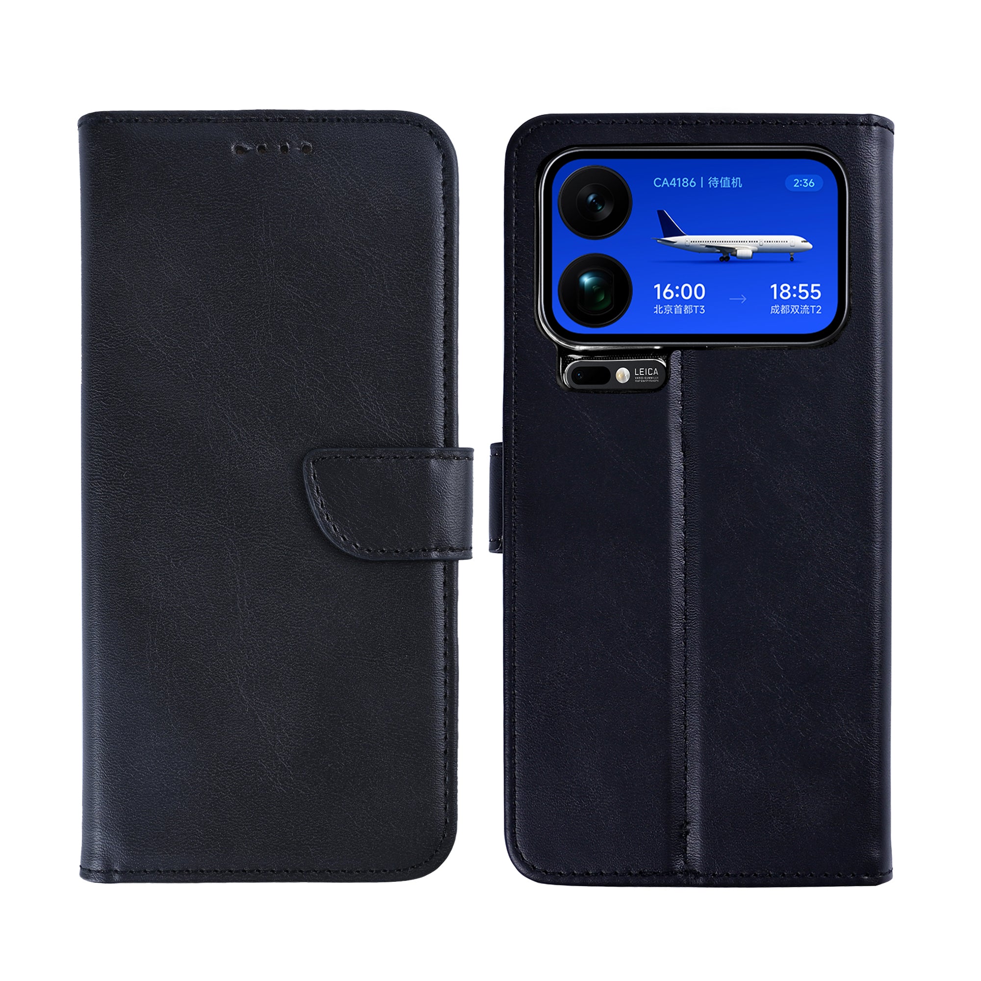 Rixus Buchhülle für Xiaomi 17 Pro Max Black – Bild 3