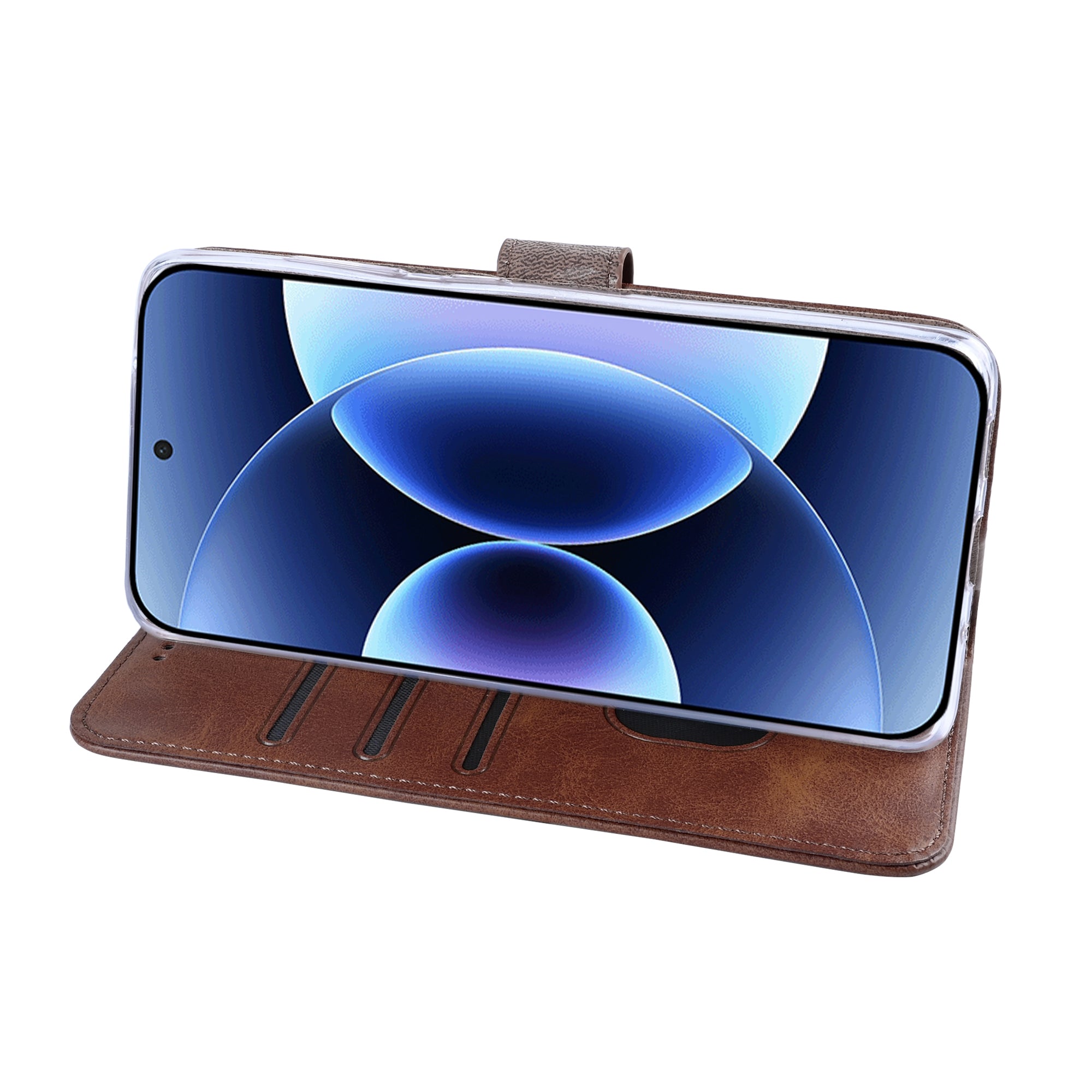 Rixus Buchhülle für Xiaomi 17 Pro Max Brown – Bild 6