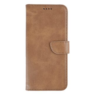 Rixus Buchhülle für Xiaomi 17 Pro Max Light Brown