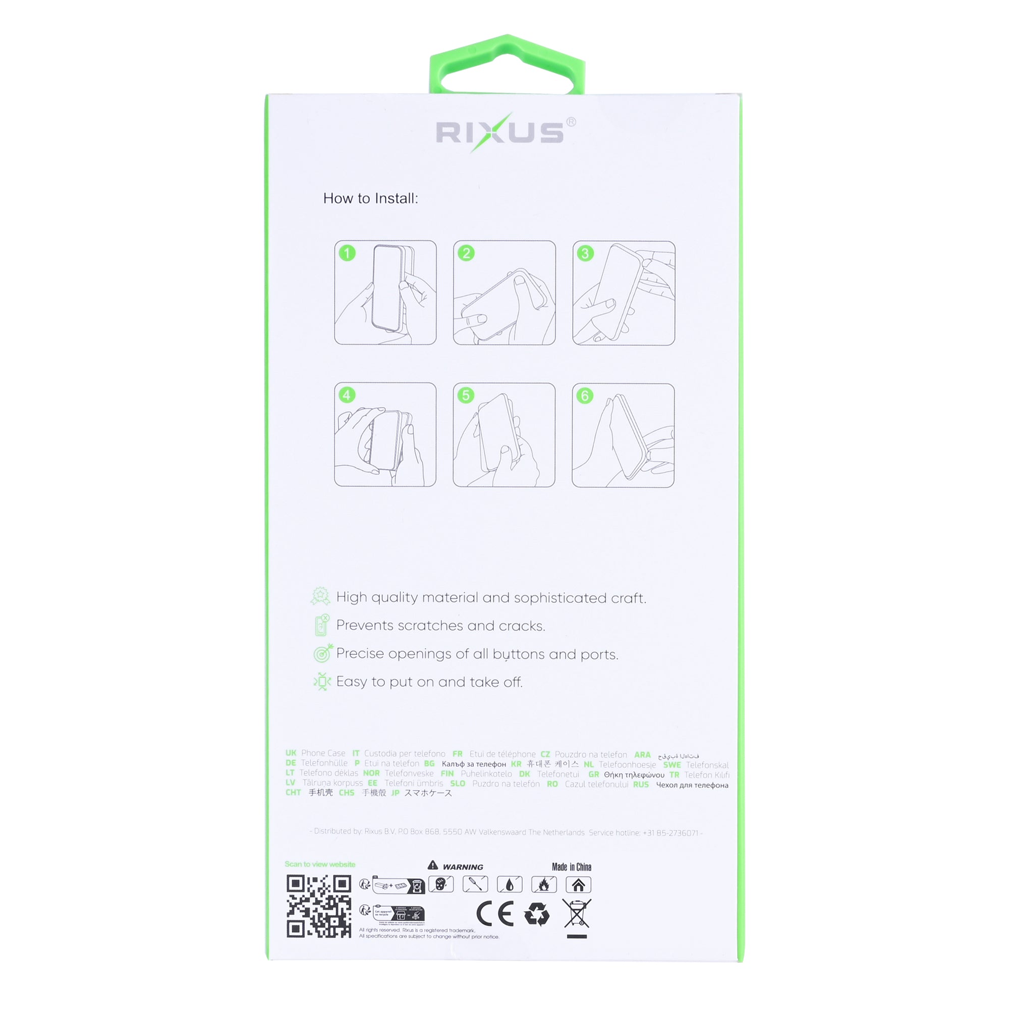 Rixus Anti-Burst Hülle mit MagSafe kompatibel für Samsung Galaxy S26 Transparent – Bild 5