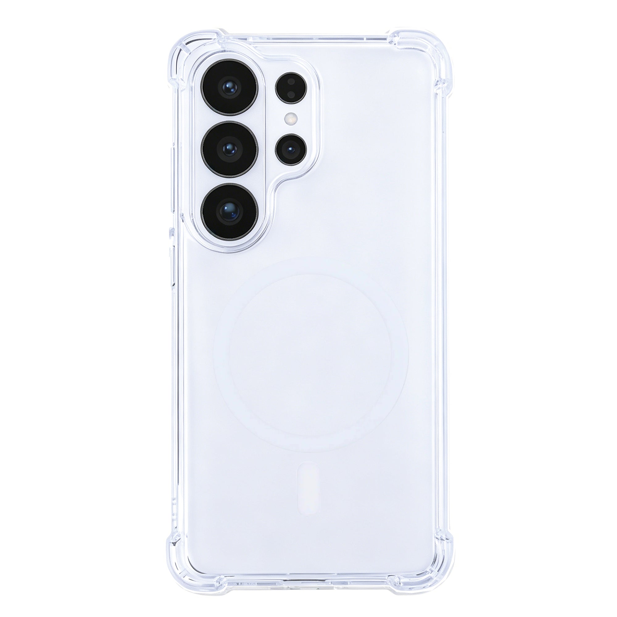 Rixus Anti-Burst Hülle mit MagSafe kompatibel für Samsung Galaxy S26 Ultra Transparent