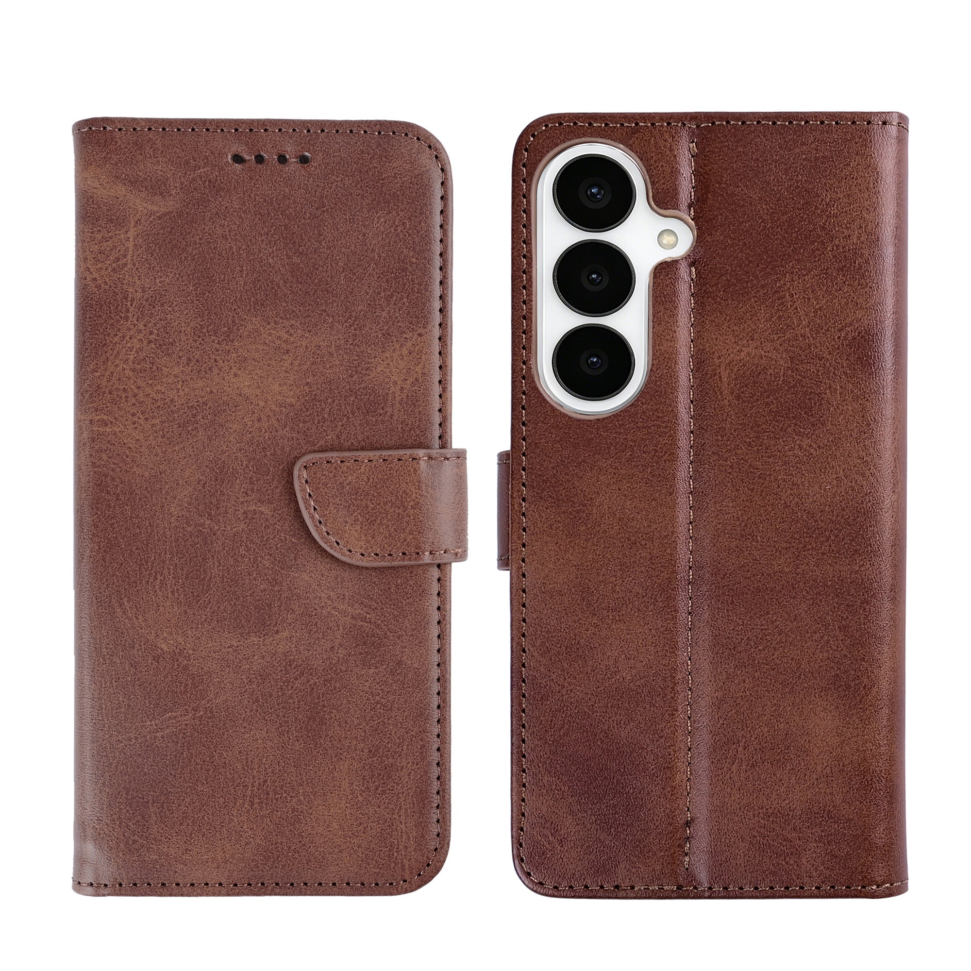 Rixus Buchhülle für Samsung Galaxy S26 Brown – Bild 3