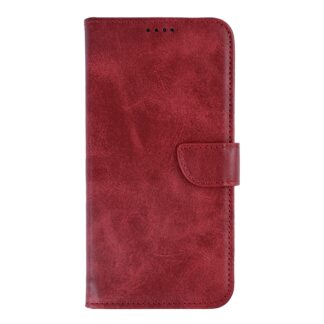 Rixus Buchhülle für Samsung Galaxy S26 Ultra Dark Red