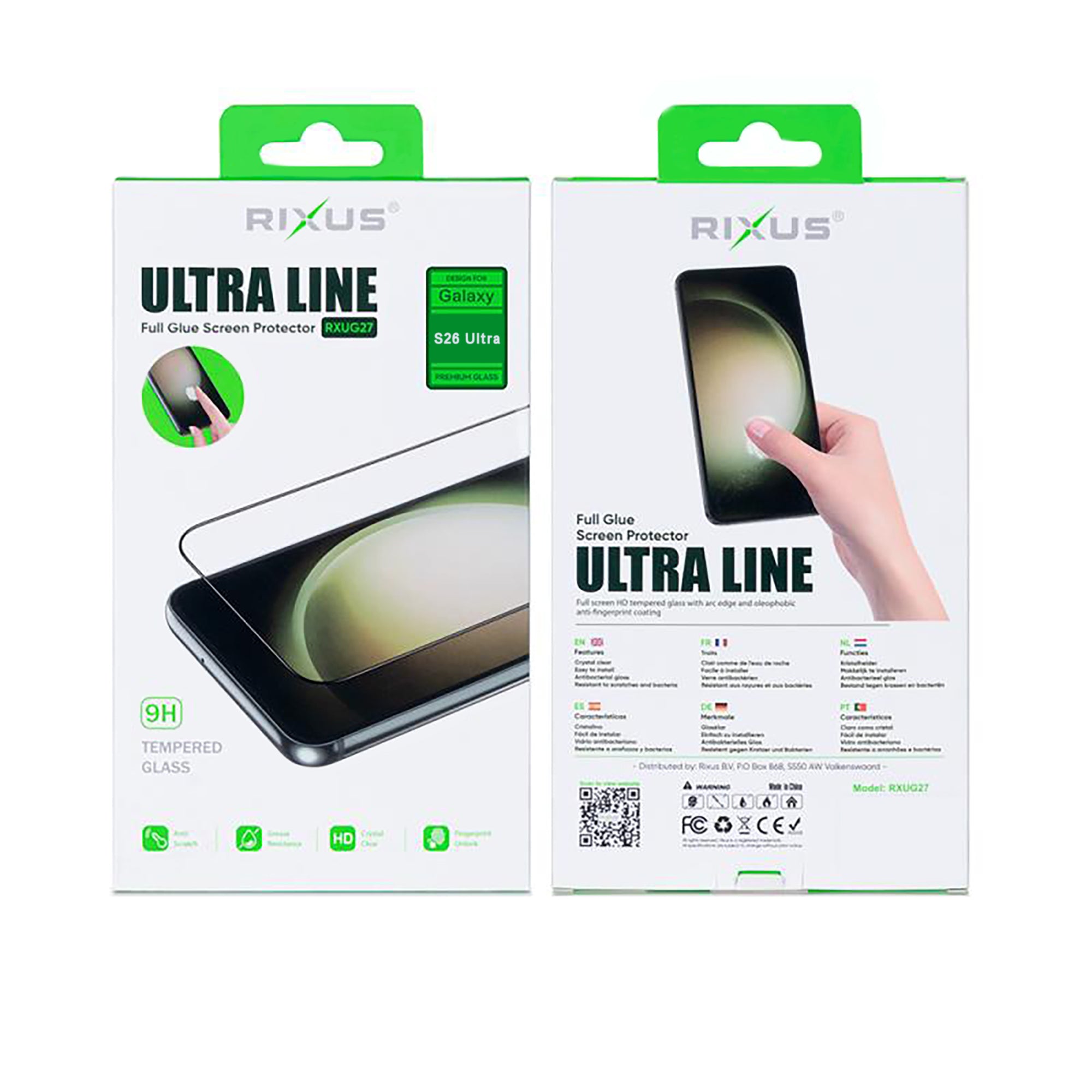 Rixus Clear HD Ultra Line Panzerglas für Samsung Galaxy S26 Ultra – Bild 2