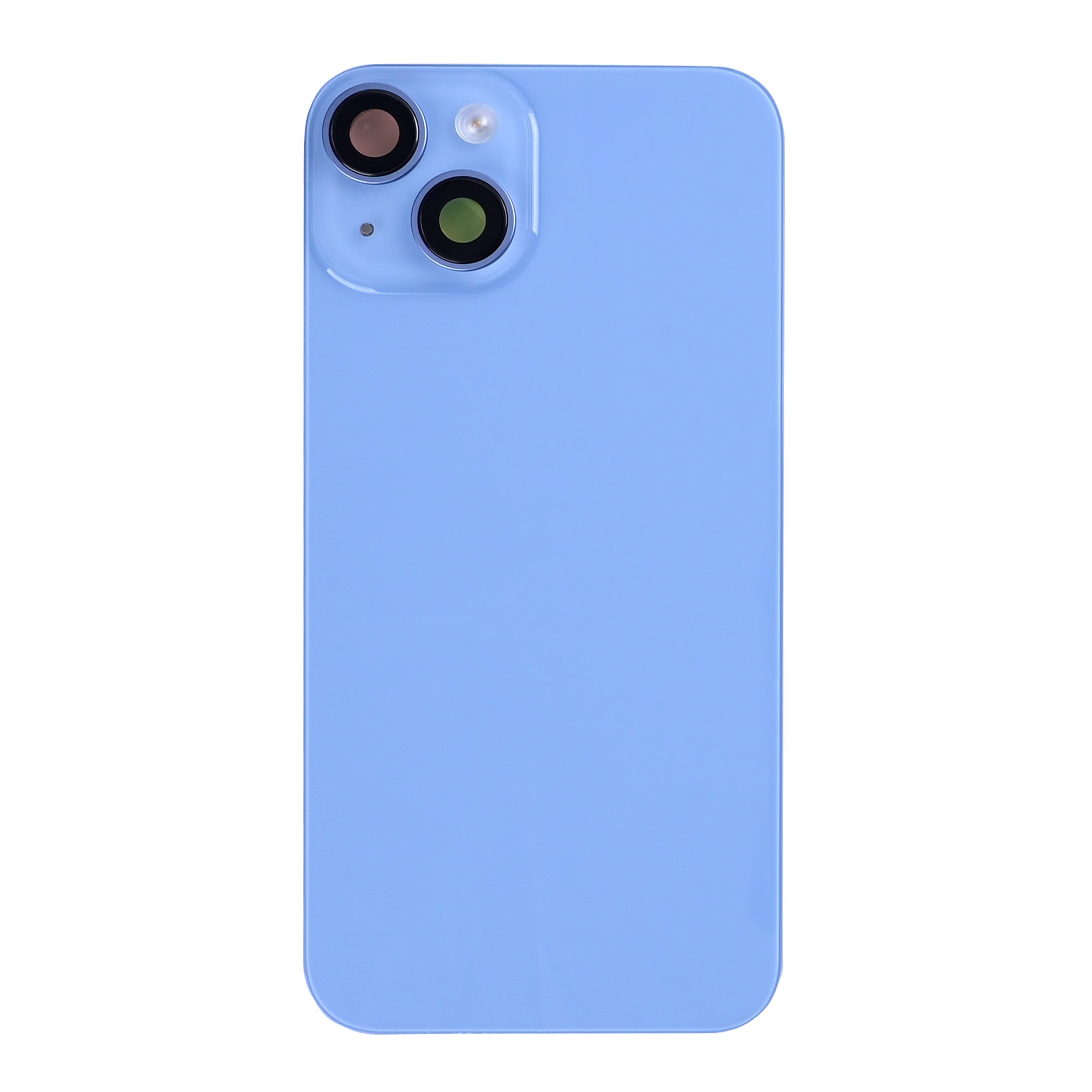 Für Apple iPhone 14 kompatibel Rückglas mit NFC und großem Kamerarahmen, Farbe wählbar – Bild 3