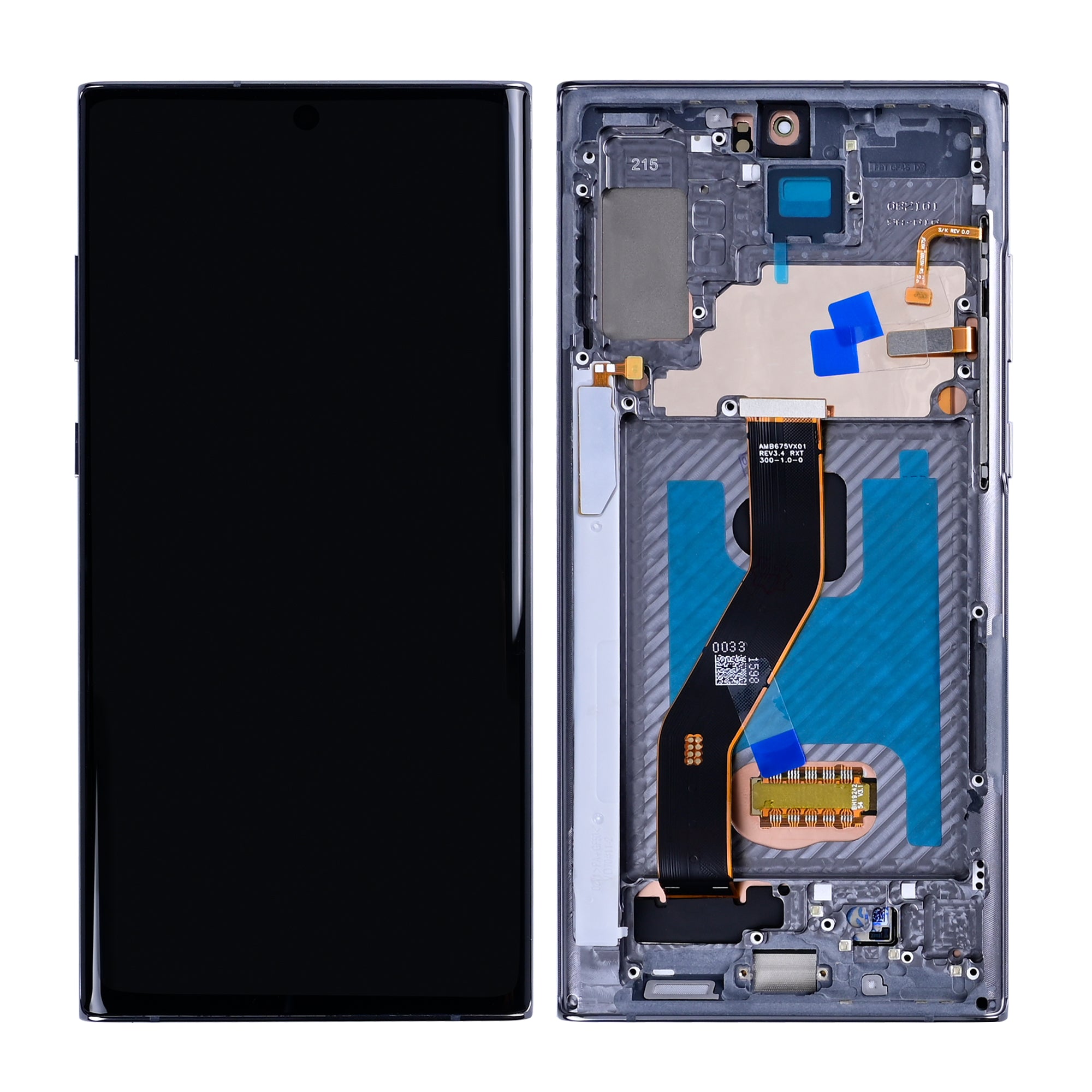 Samsung Galaxy Note 10 Plus N975F Display und Touchscreen-Digitizer mit Rahmen Aura Glow Soft-OLED – Bild 4