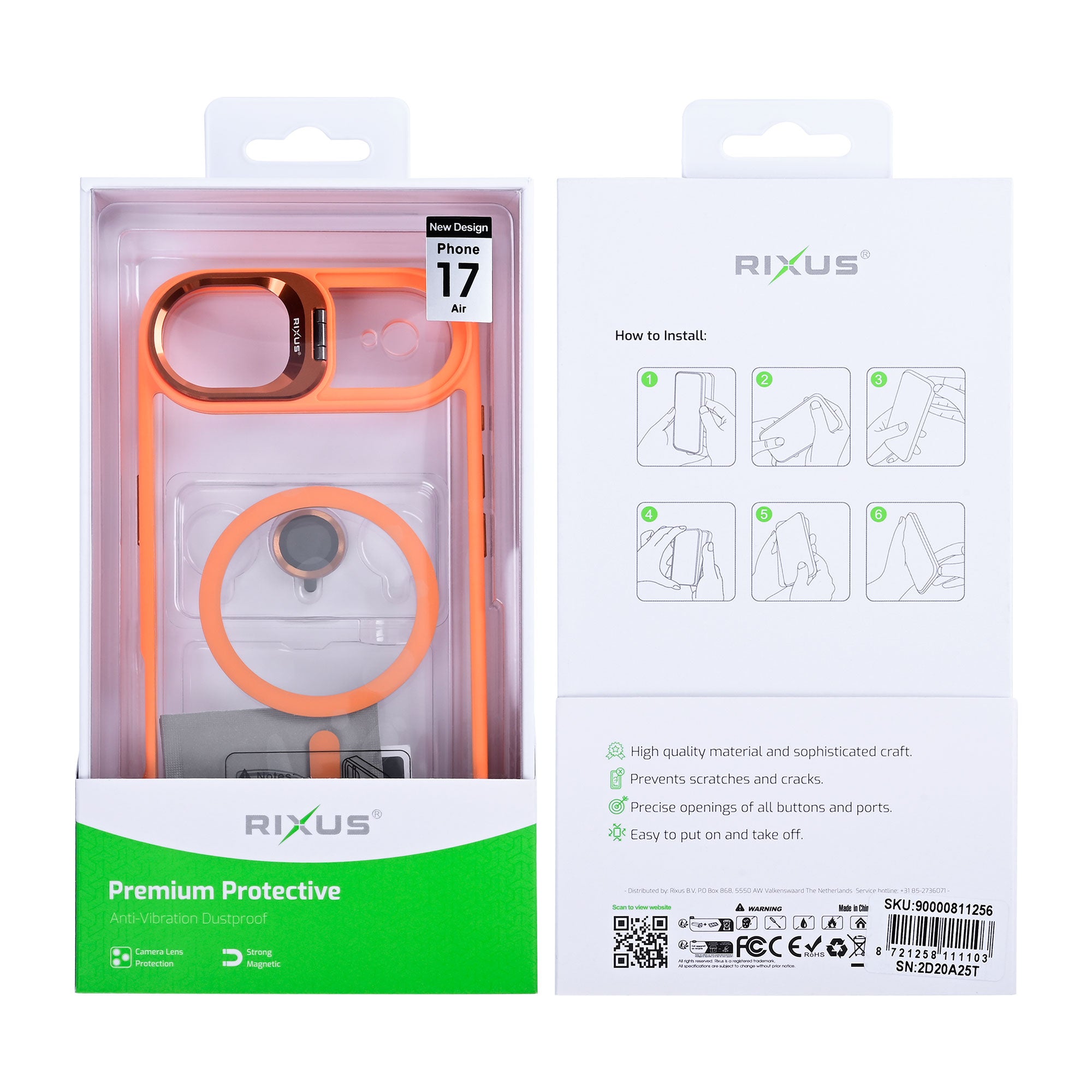 Rixus Classic 03 MagSafe Hülle für iPhone 15 16 17 Modell & Farbe – Bild 29
