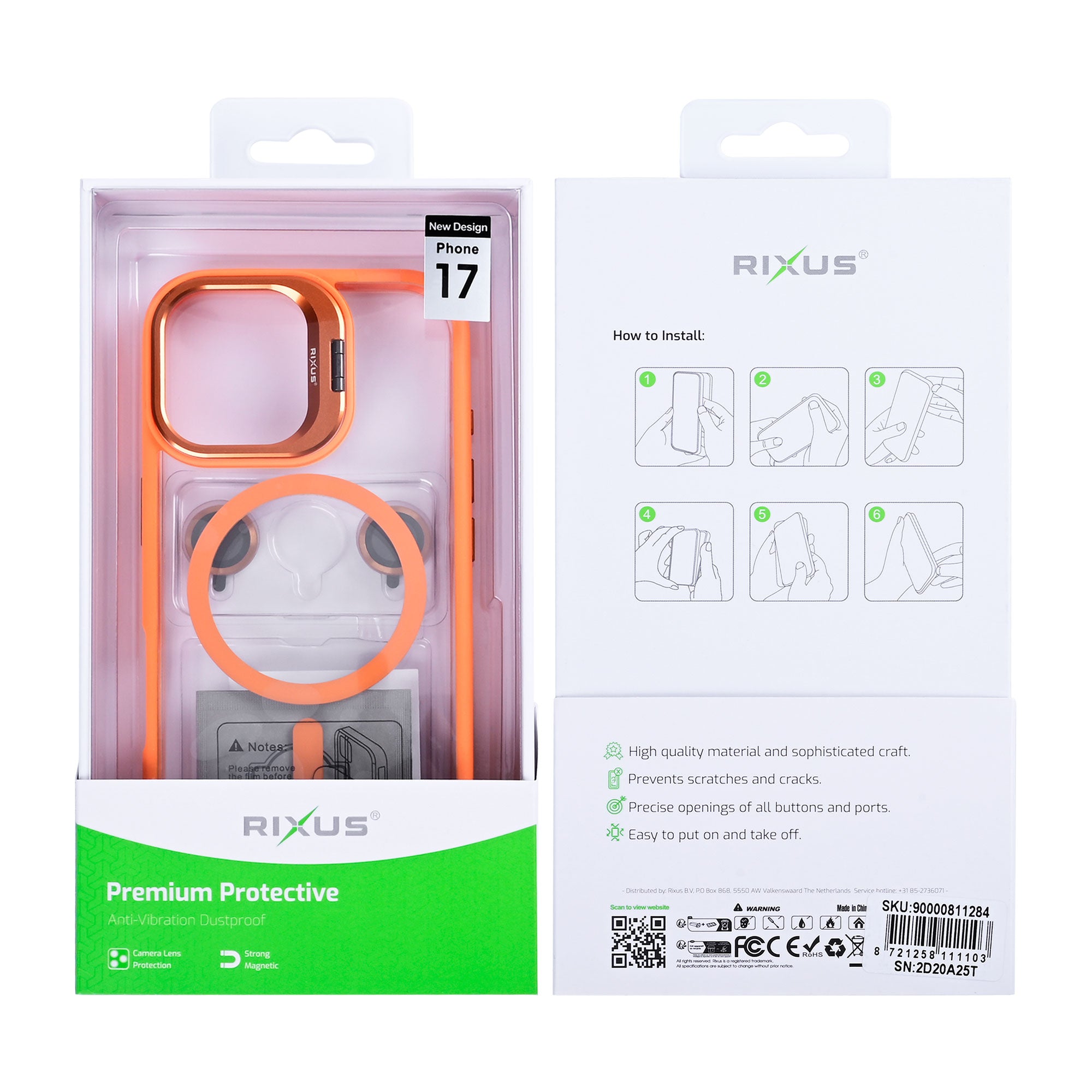 Rixus Classic 03 MagSafe Hülle für iPhone 15 16 17 Modell & Farbe – Bild 23