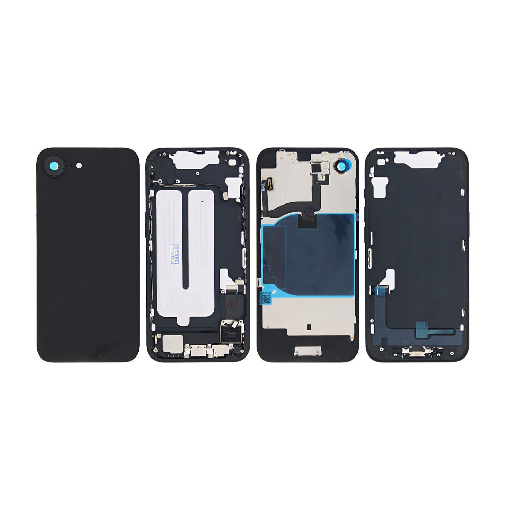 Für Apple iPhone 16e Gehäuse mit Kleinteilen Black OEM – Bild 3