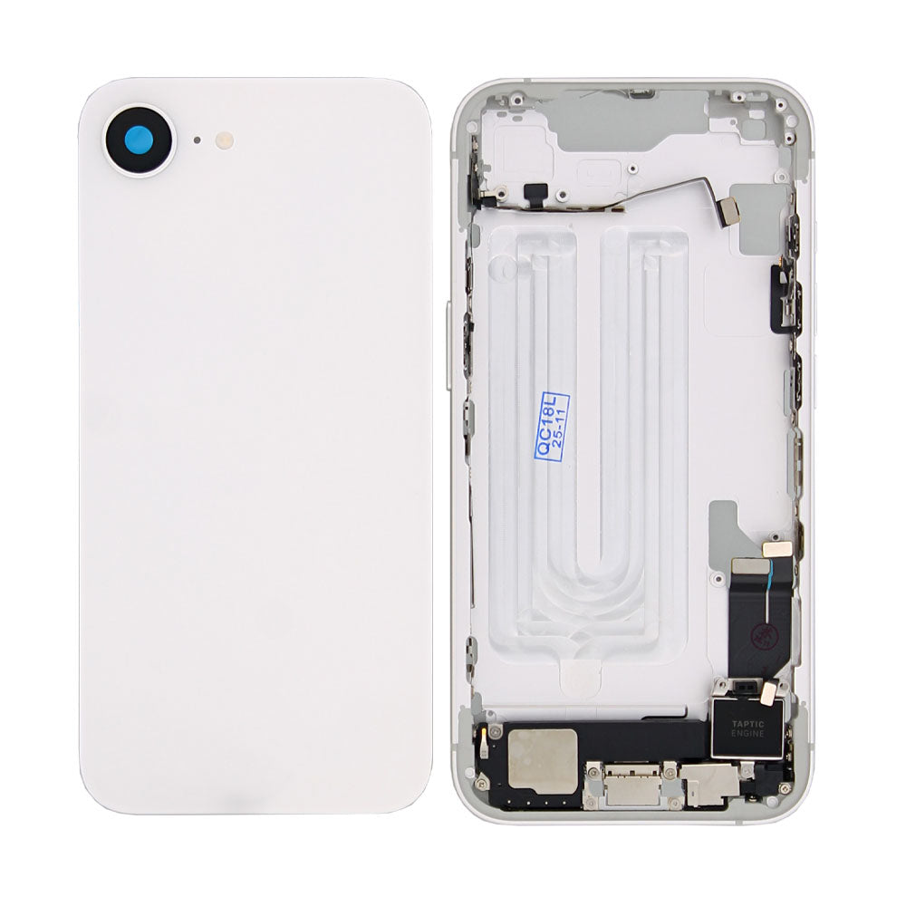 Für Apple iPhone 16e Gehäuse mit Kleinteilen White OEM