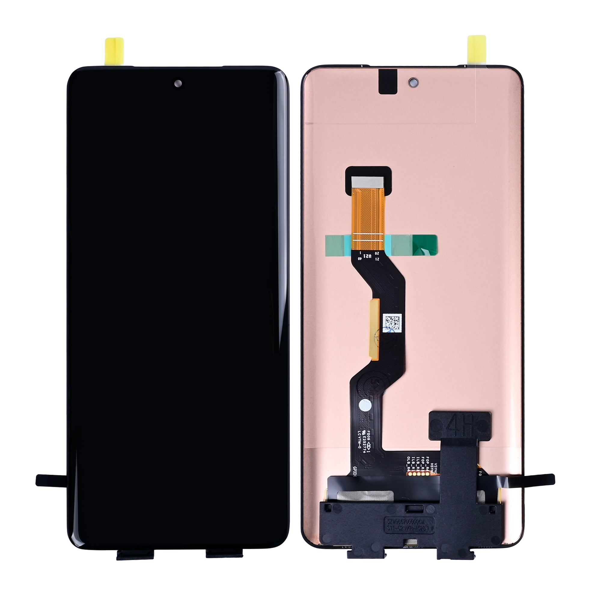Motorola Edge 60, Edge 60s, 60 Fusion Display und Touchscreen-Digitizer ohne Rahmen Black OEM – Bild 4
