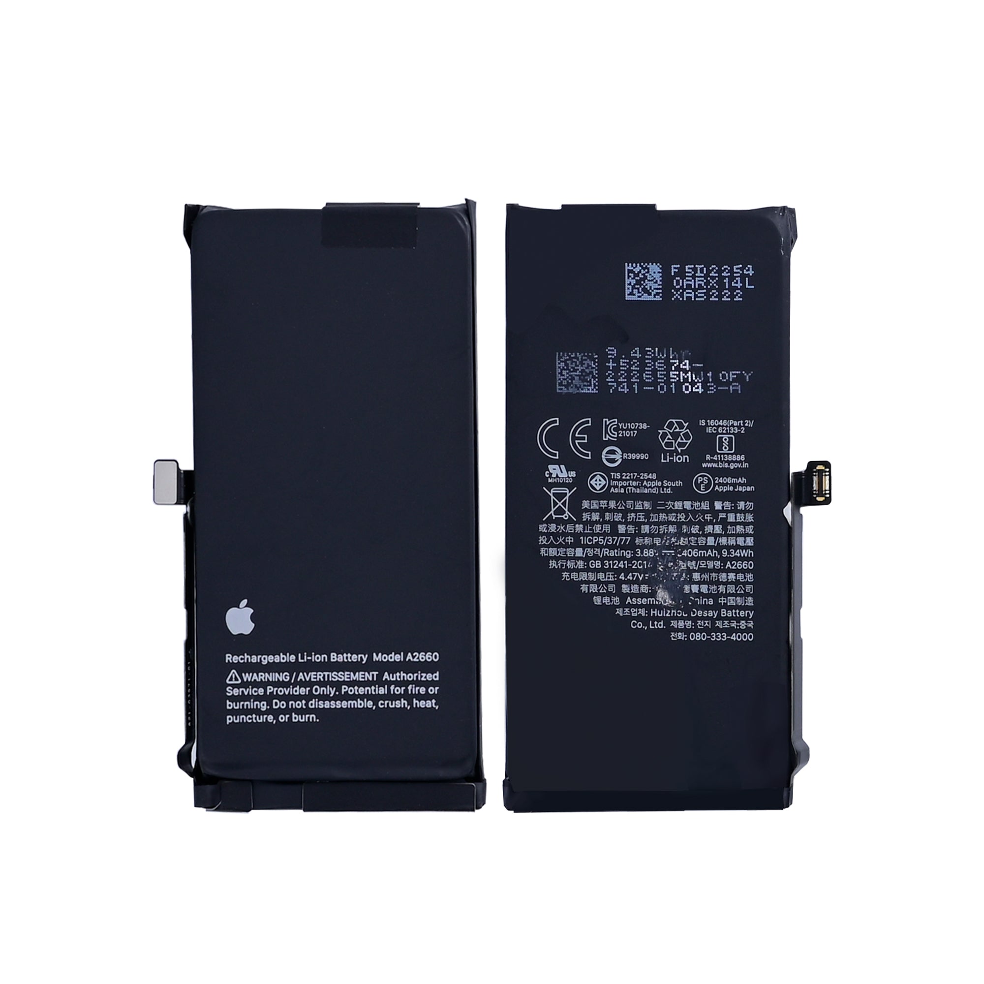 Für Apple iPhone 13 Mini Akku Original Bulk – Bild 3