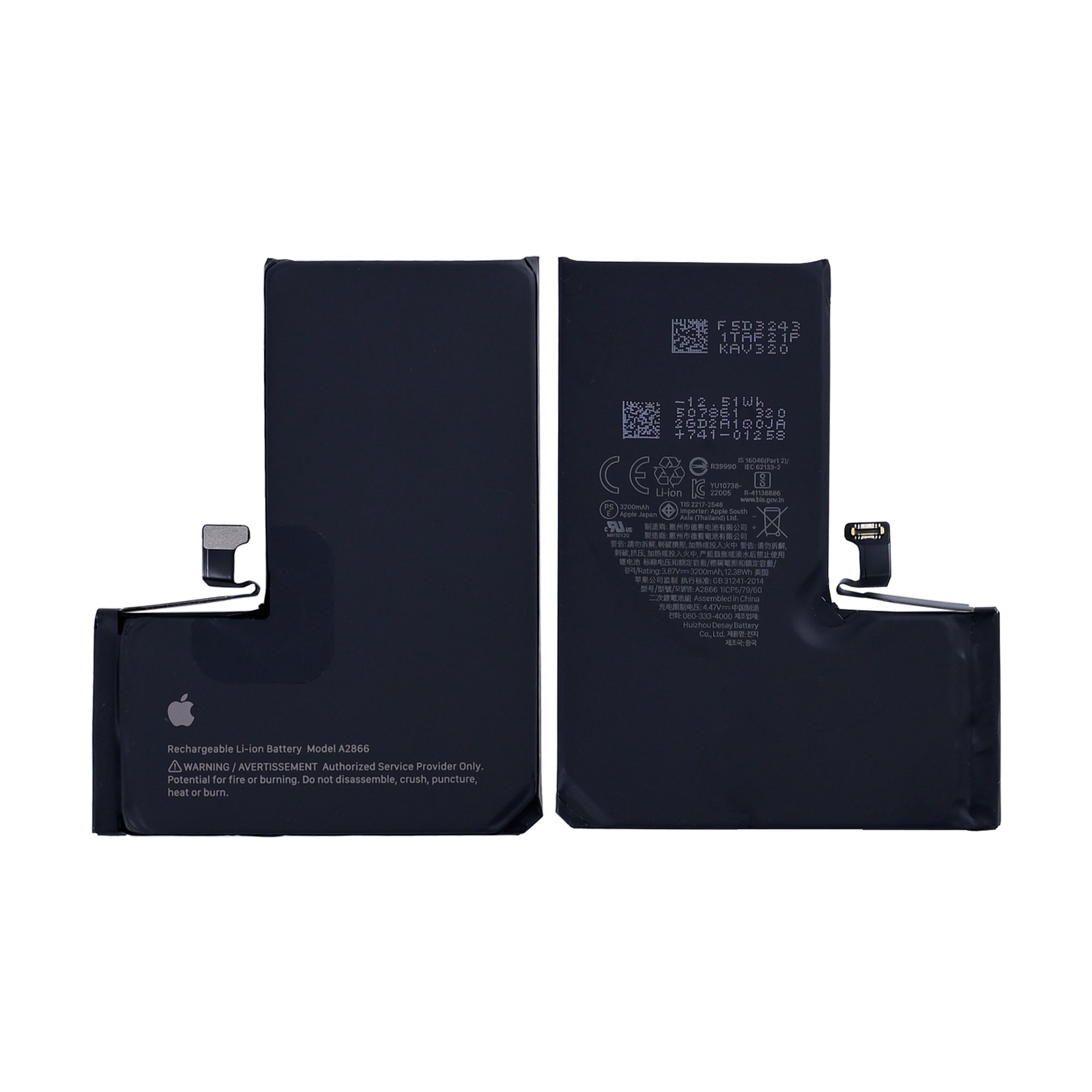 Für Apple iPhone 14 Pro Akku Original Bulk – Bild 3