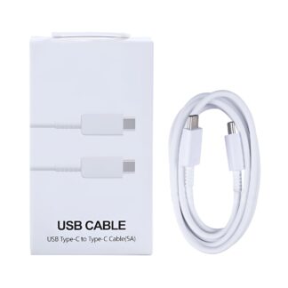 Samsung USB-C Datenkabel 100cm 5A White Verkaufsverpackung