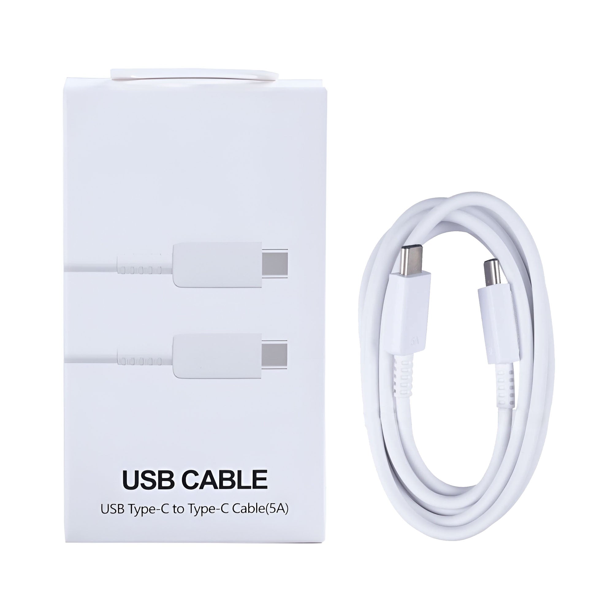 Samsung USB-C Datenkabel 100cm 5A White Verkaufsverpackung
