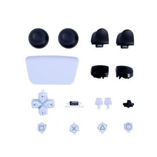 für Sony PlayStation 5 Controller Taste Sets White OEM (16er-Pack)