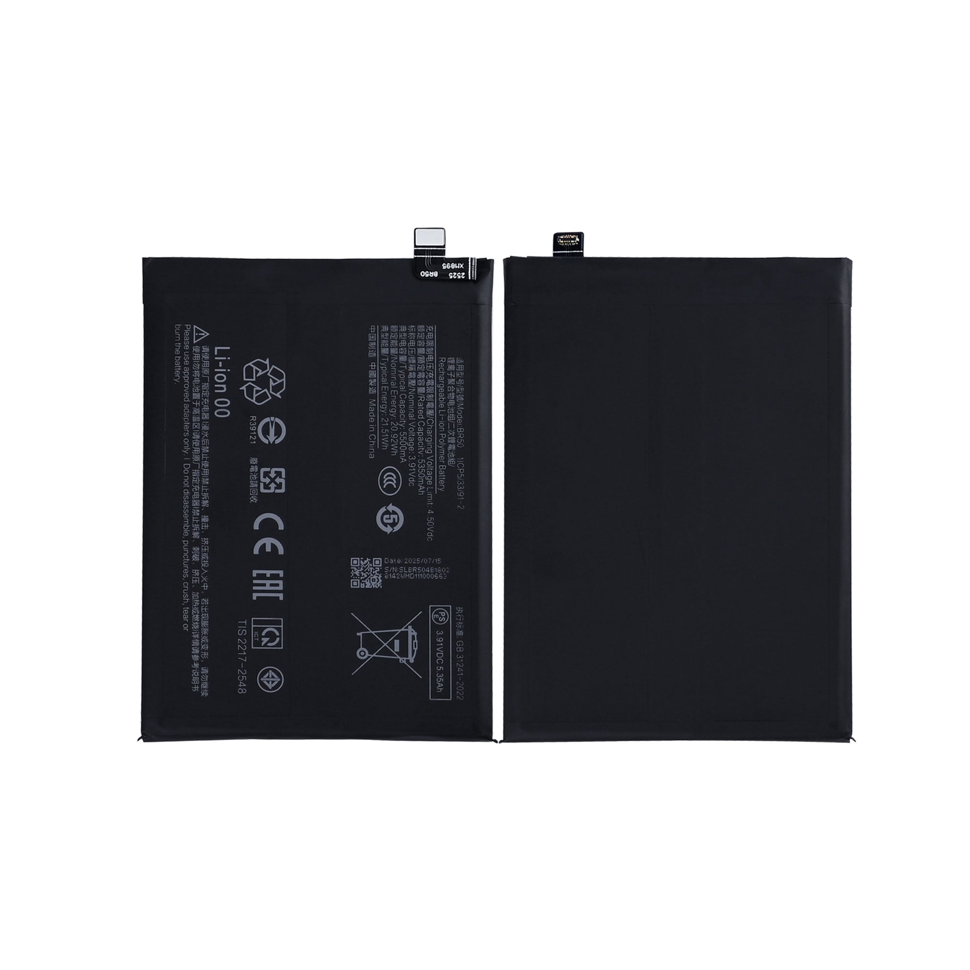 Xiaomi Redmi Note 14 4G Akku BR50 OEM – Bild 3